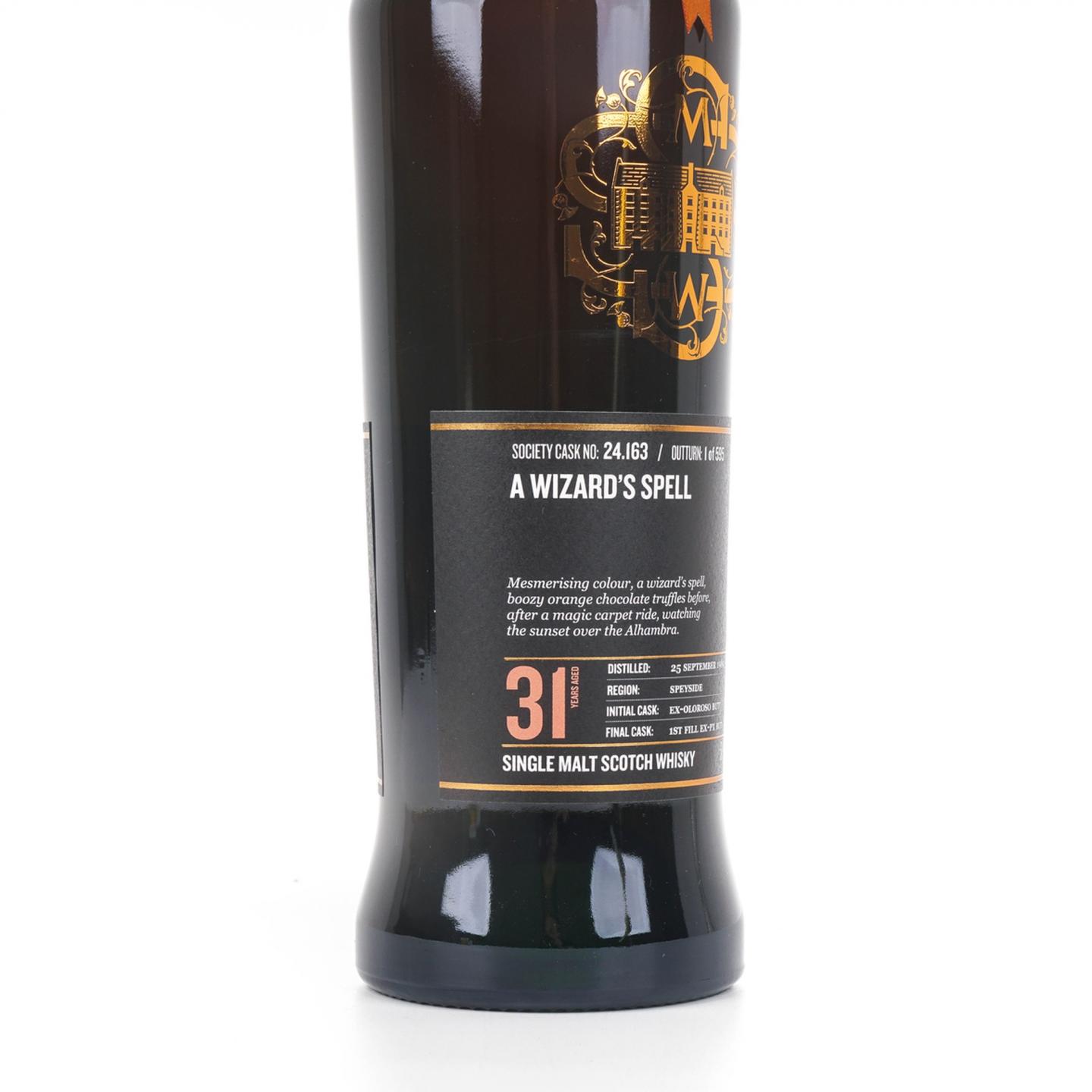 SMWS 24.163 麦卡伦 31年 1989 雪莉桶