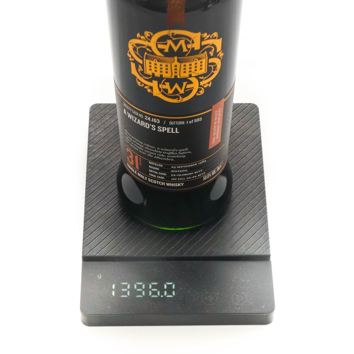 SMWS 24.163 麦卡伦 31年 1989 雪莉桶