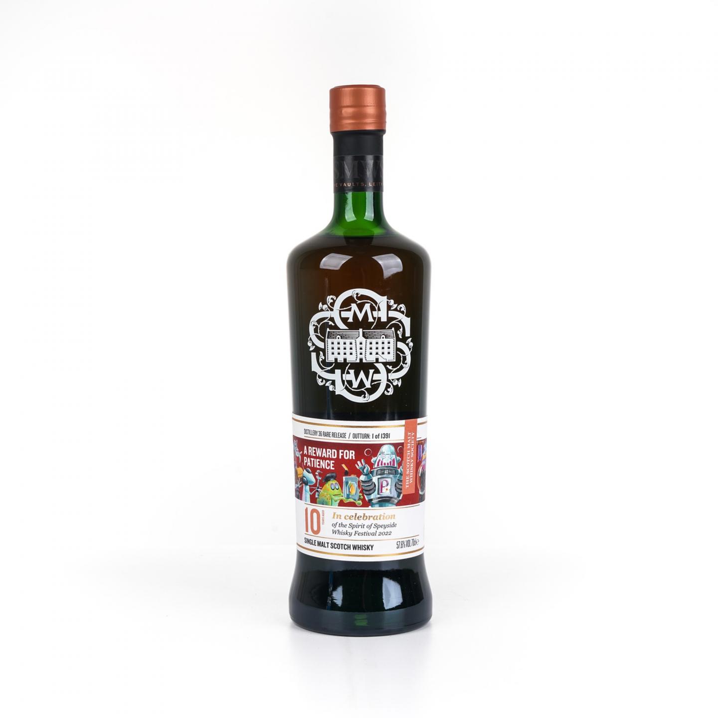 SMWS Distillery 36 Rare Release 本利林 10年 2022