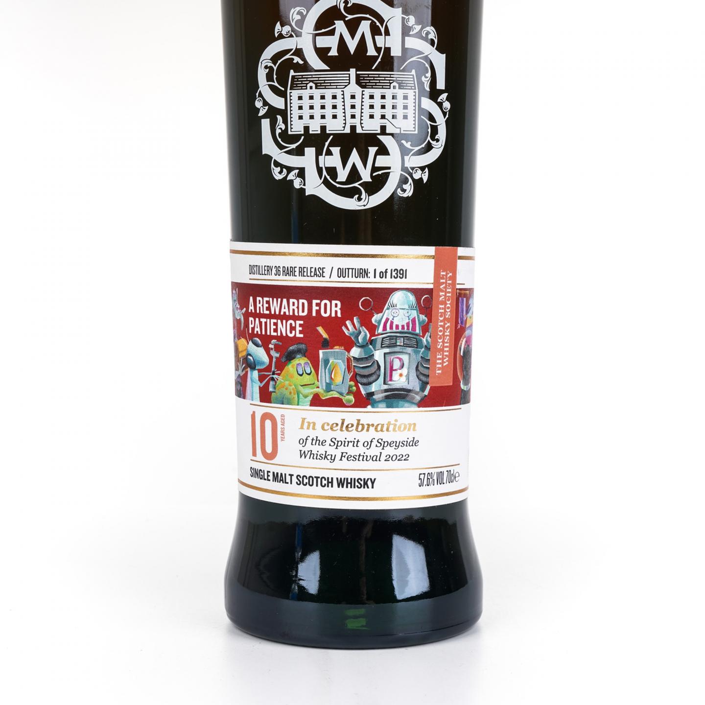 SMWS Distillery 36 Rare Release 本利林 10年 2022