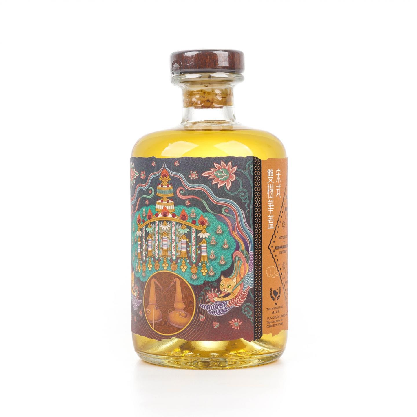 艾德麦康 6年 2018-2024 TWf 威士忌坊 飞天猫(飛天貓)系列 "雙樹華蓋" 单一麦芽威士忌 500ml