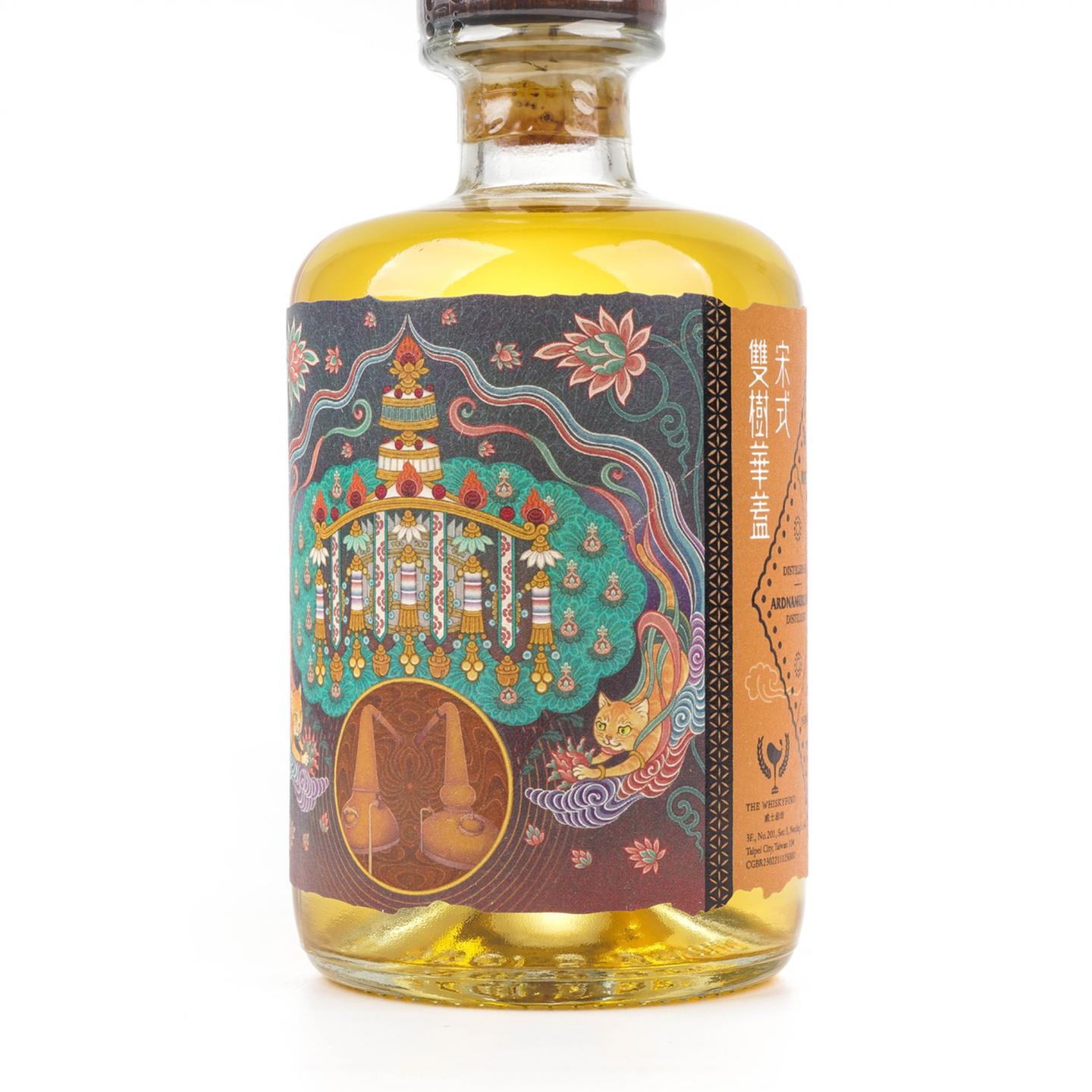 艾德麦康 6年 2018-2024 TWf 威士忌坊 飞天猫(飛天貓)系列 "雙樹華蓋" 单一麦芽威士忌 500ml
