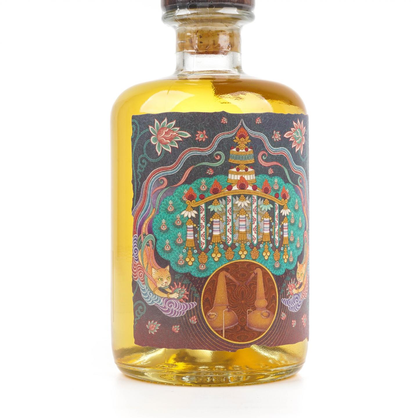 艾德麦康 6年 2018-2024 TWf 威士忌坊 飞天猫(飛天貓)系列 "雙樹華蓋" 单一麦芽威士忌 500ml