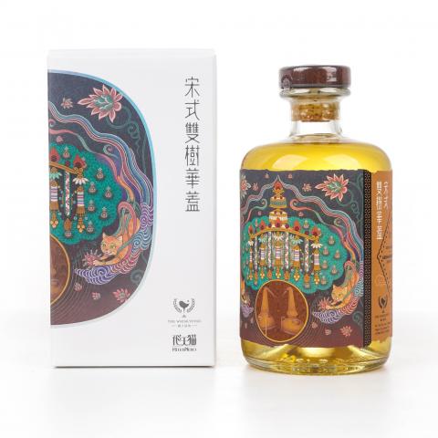 艾德麦康 6年 2018-2024 TWf 威士忌坊 飞天猫（飛天貓）系列 "雙樹華蓋" 单一麦芽威士忌 500ml