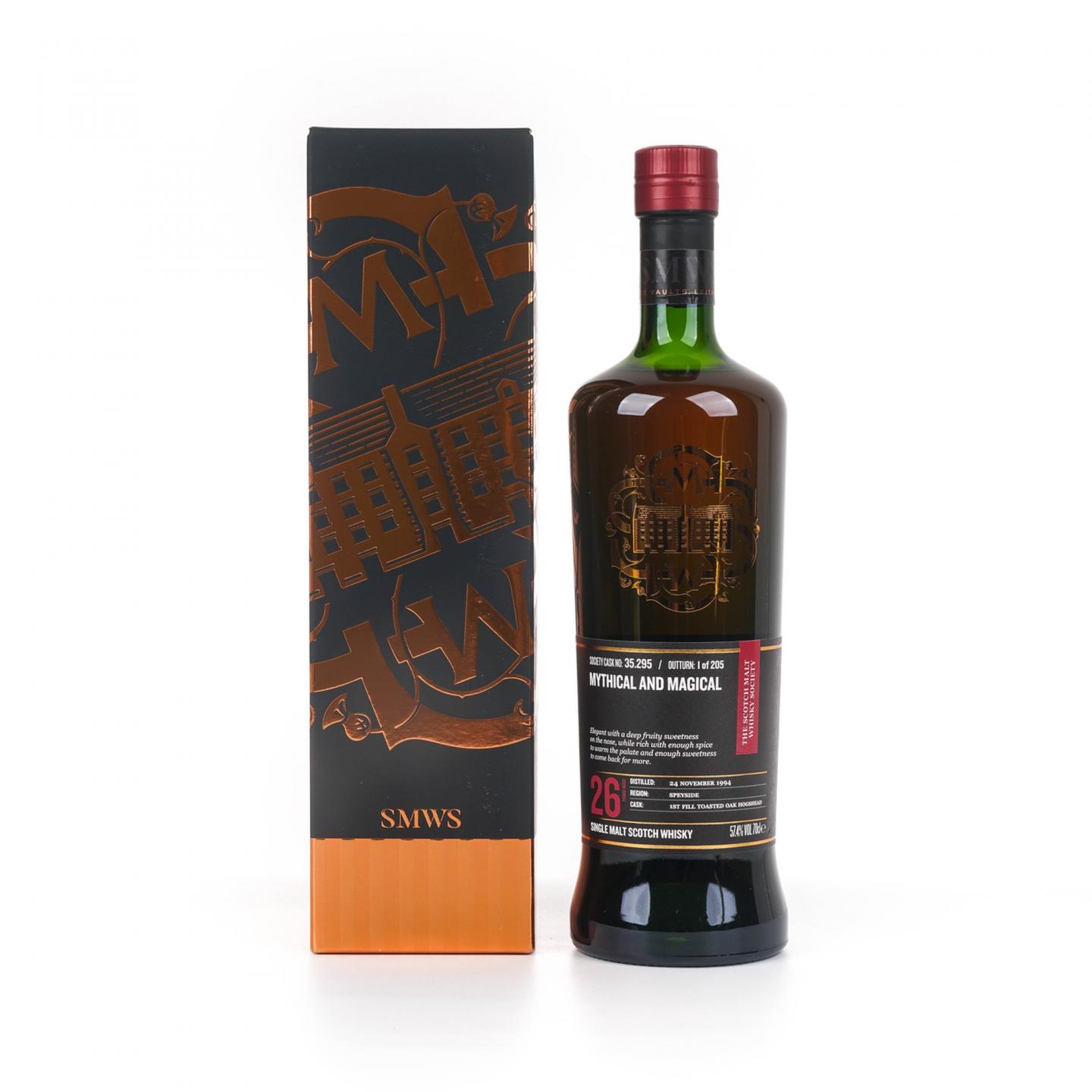 SMWS 35.295 格兰莫雷 26年 1994 黑标珍藏款