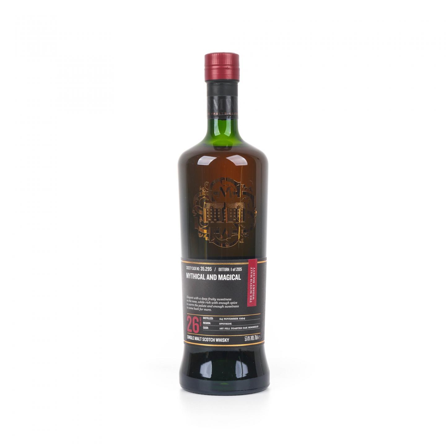 SMWS 35.295 格兰莫雷 26年 1994 黑标珍藏款