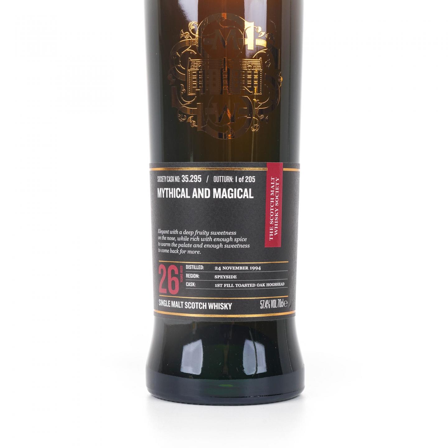 SMWS 35.295 格兰莫雷 26年 1994 黑标珍藏款