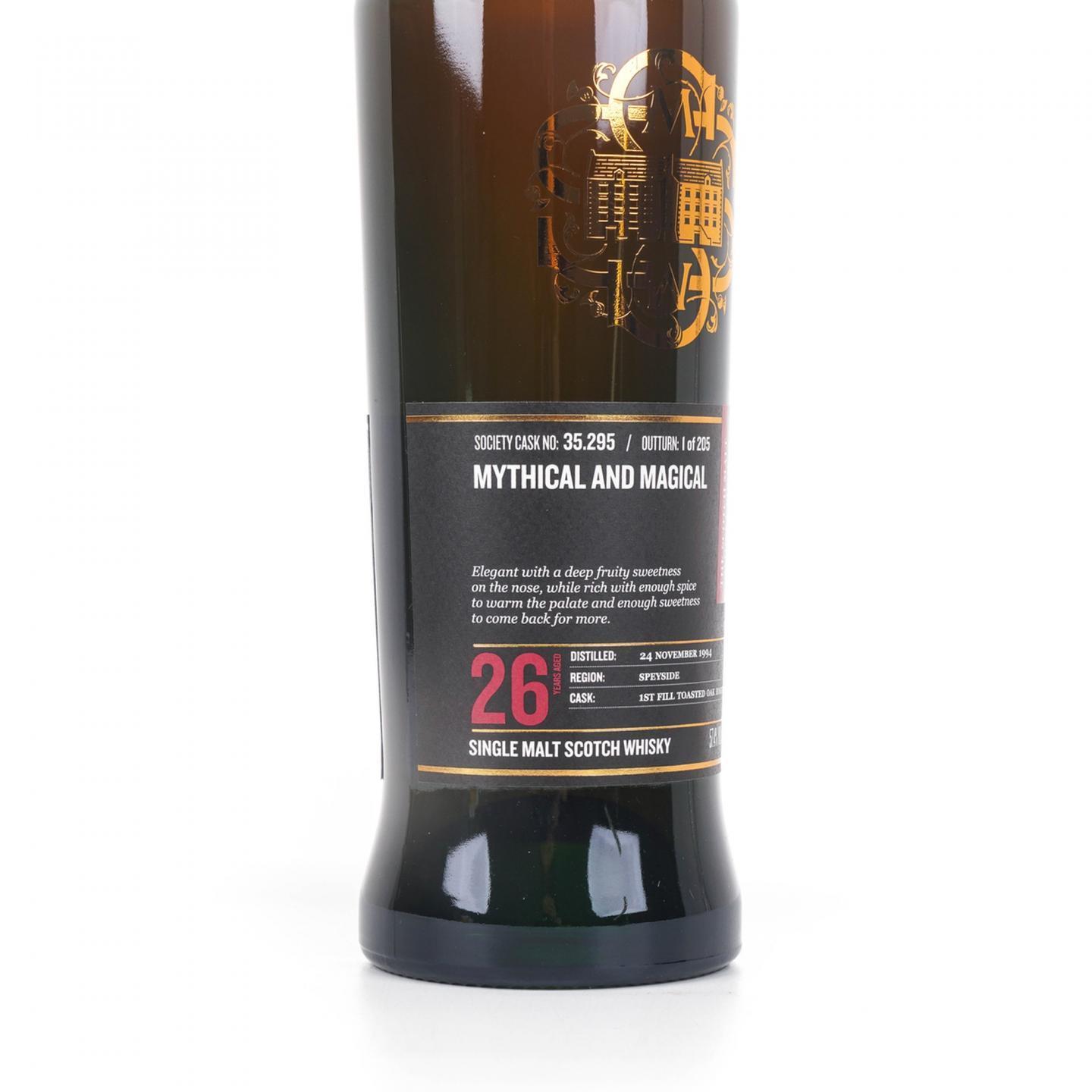 SMWS 35.295 格兰莫雷 26年 1994 黑标珍藏款