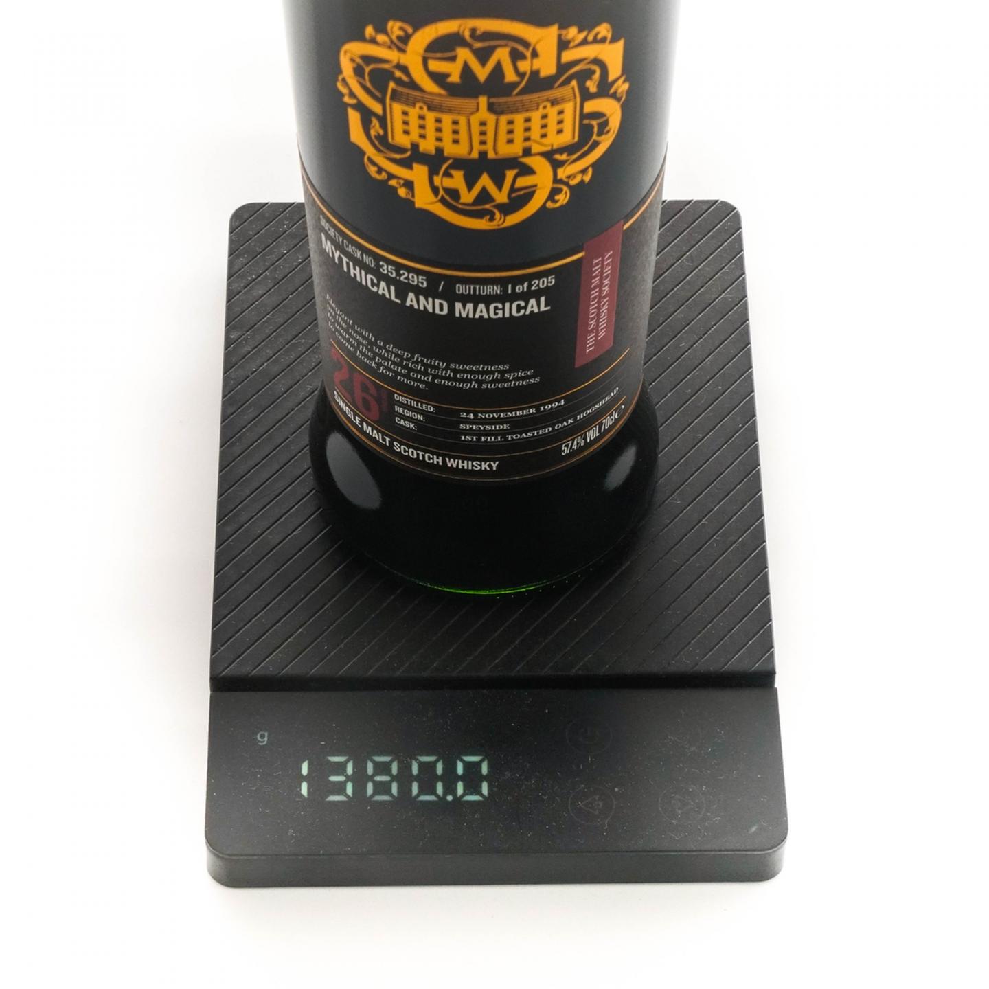 SMWS 35.295 格兰莫雷 26年 1994 黑标珍藏款