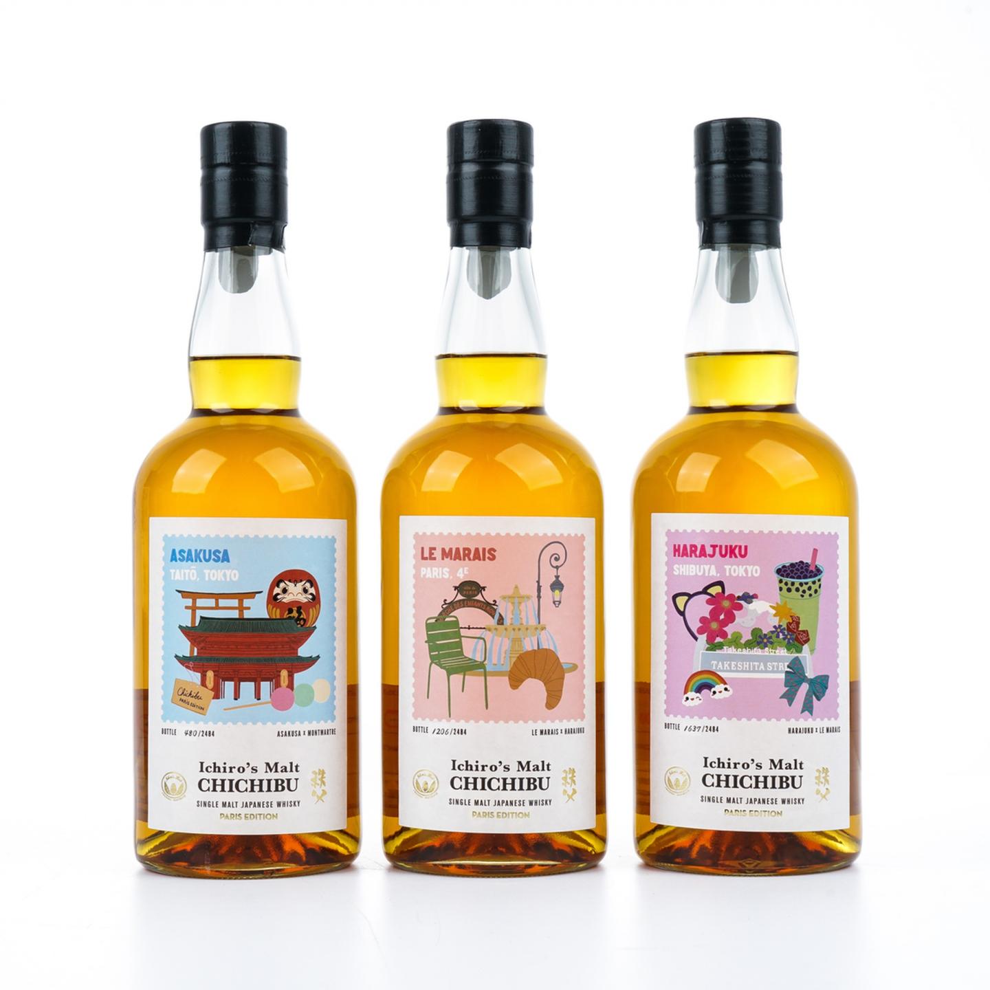 秩父 巴黎Whisky Live 2025 限定版 3瓶组
