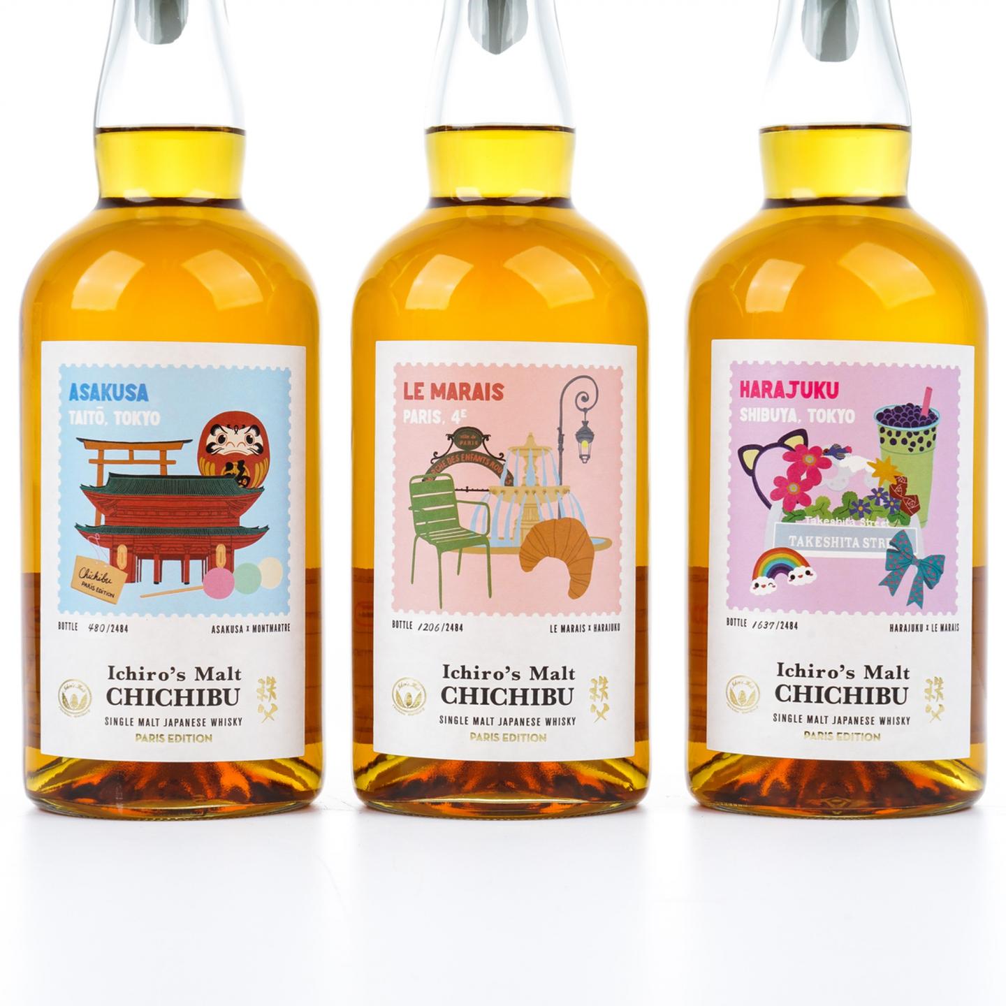 秩父 巴黎Whisky Live 2025 限定版 3瓶组