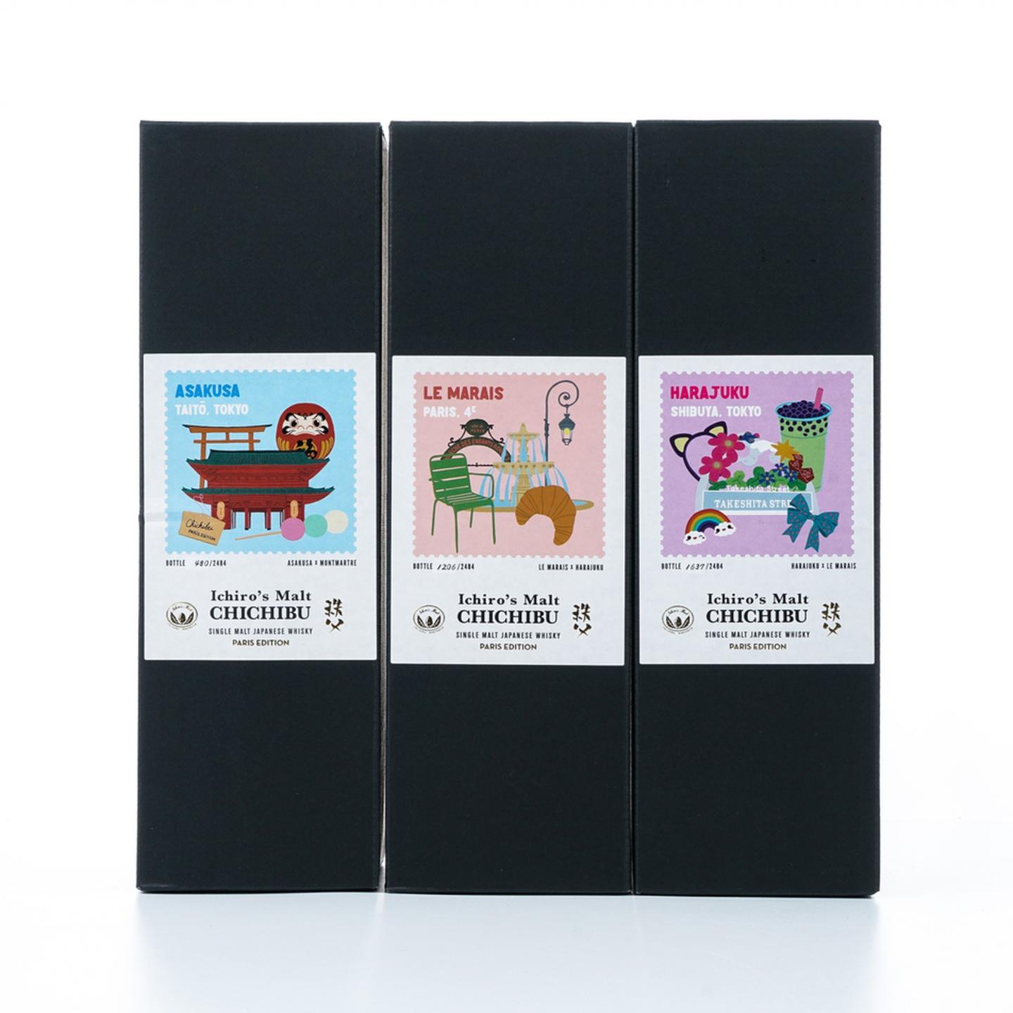 秩父 巴黎Whisky Live 2025 限定版 3瓶组