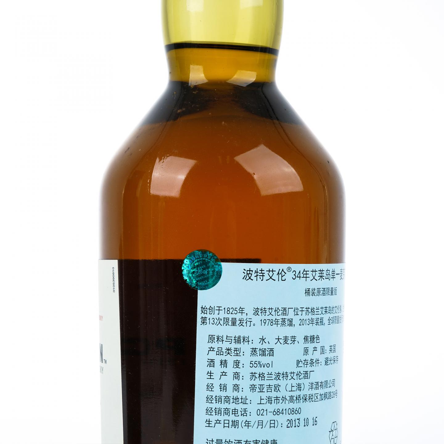 波特艾伦 34年 1978-2013 SR 13th 行货