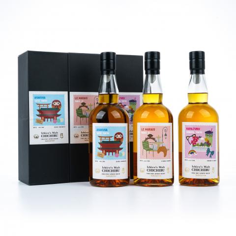 秩父 巴黎Whisky Live 2025 限定版 3瓶组