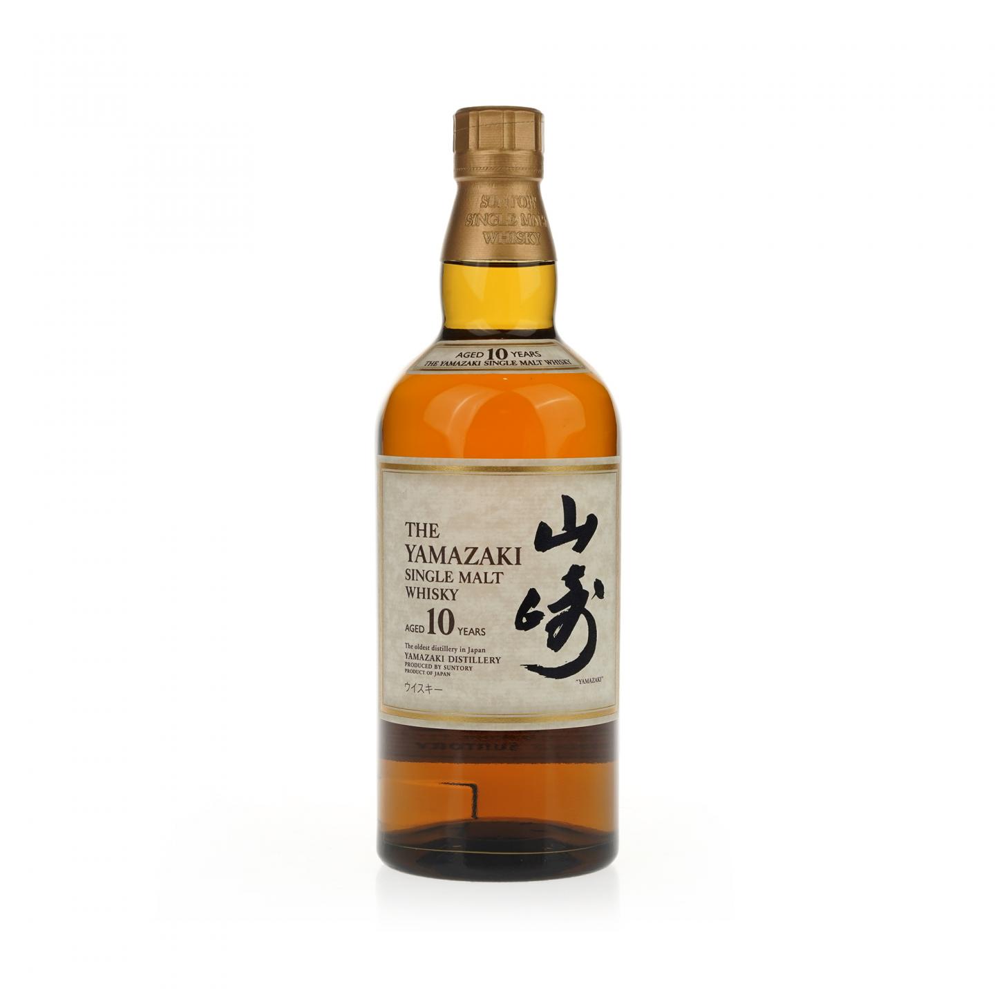 【威士忌】山崎 10年 金花头 Single Malt 700ml
