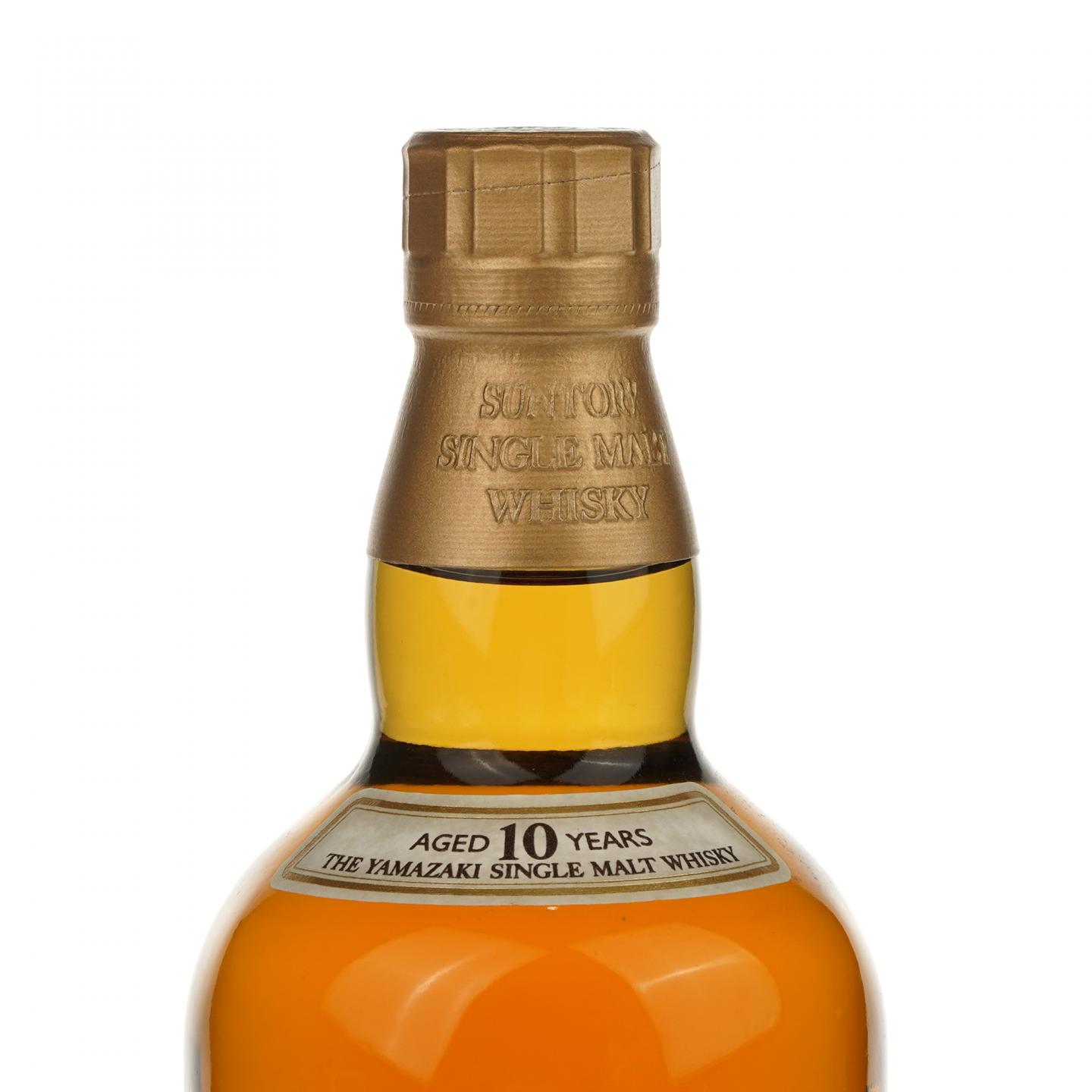 【威士忌】山崎 10年 金花头 Single Malt 700ml