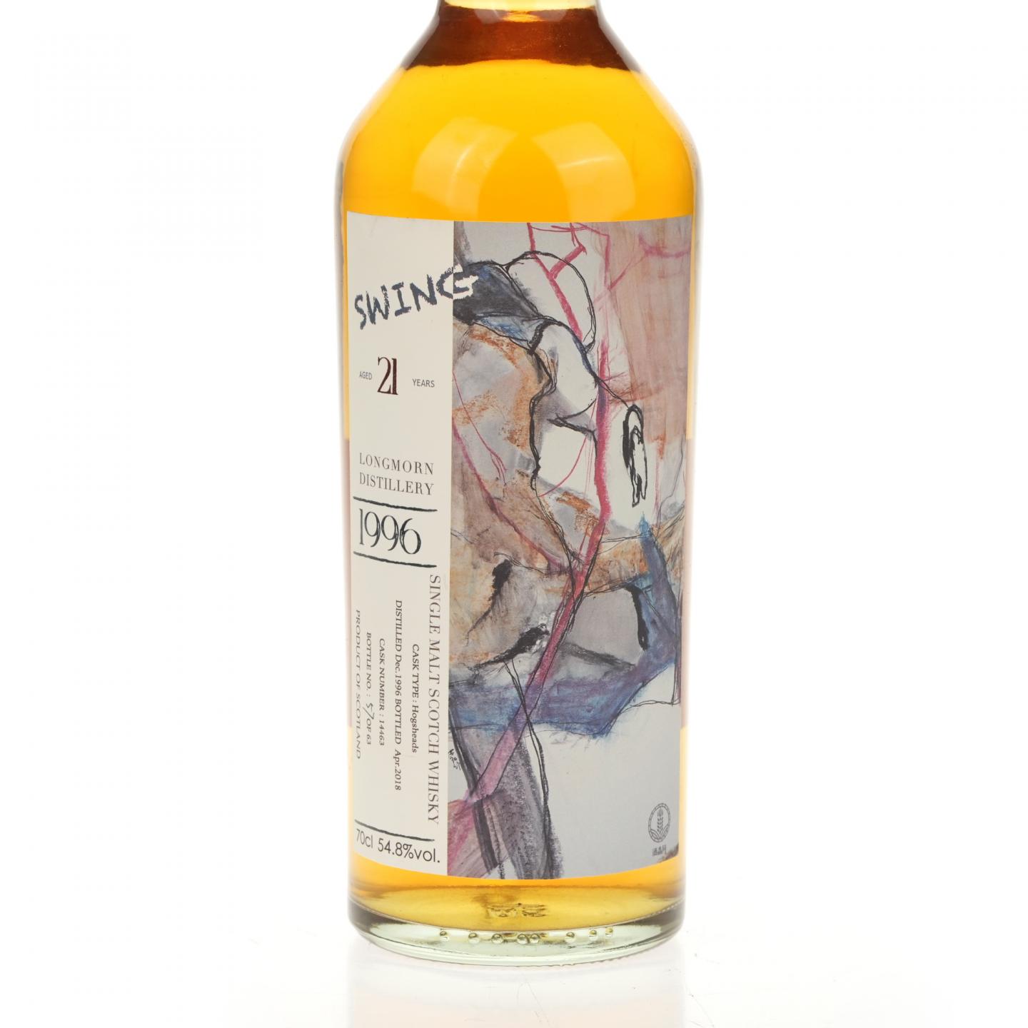 【威士忌】朗摩 21年 摇摆系列 酒虫网 IB 单桶