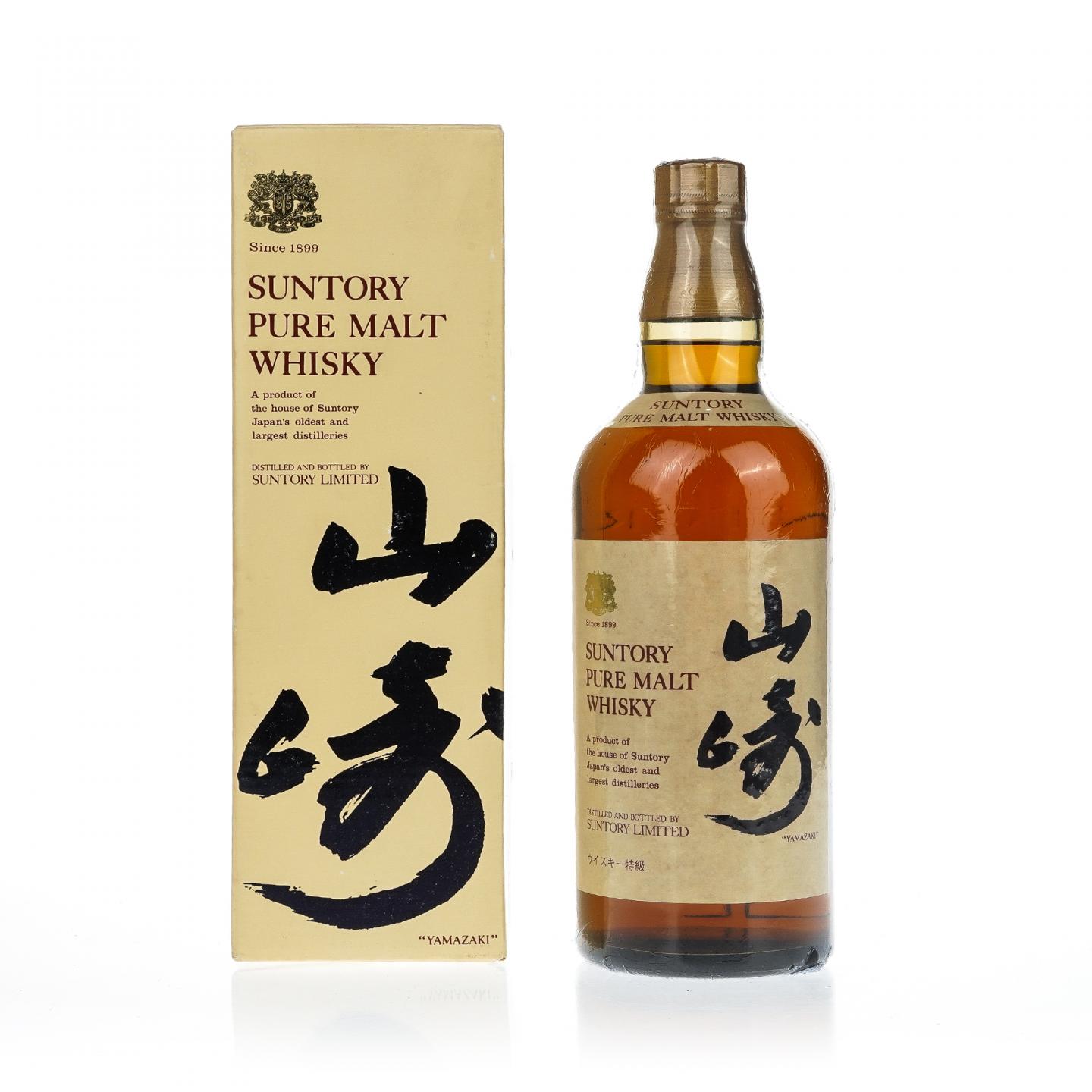 【威士忌】山崎 金狮标 Pure Malt 特级 760ml 大字纸盒
