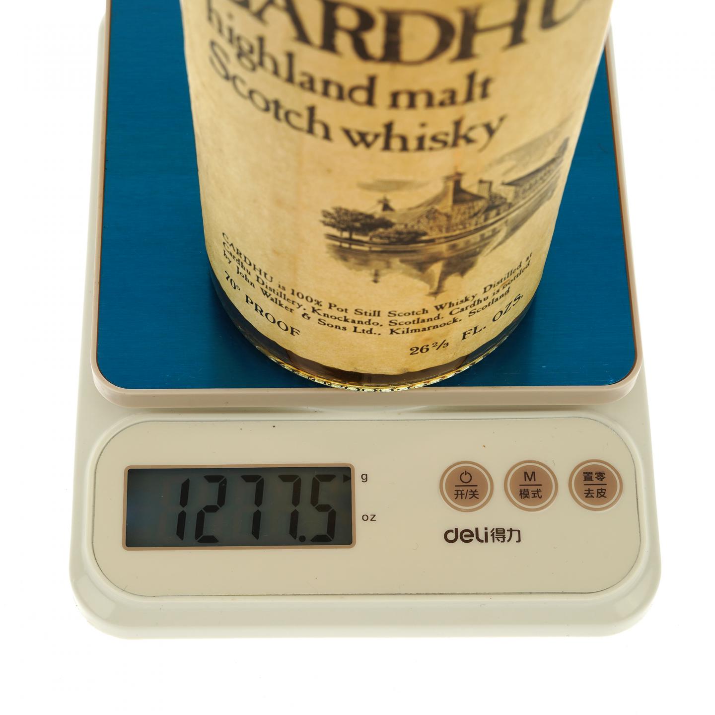 【威士忌】卡杜 12年 1970S 757ml