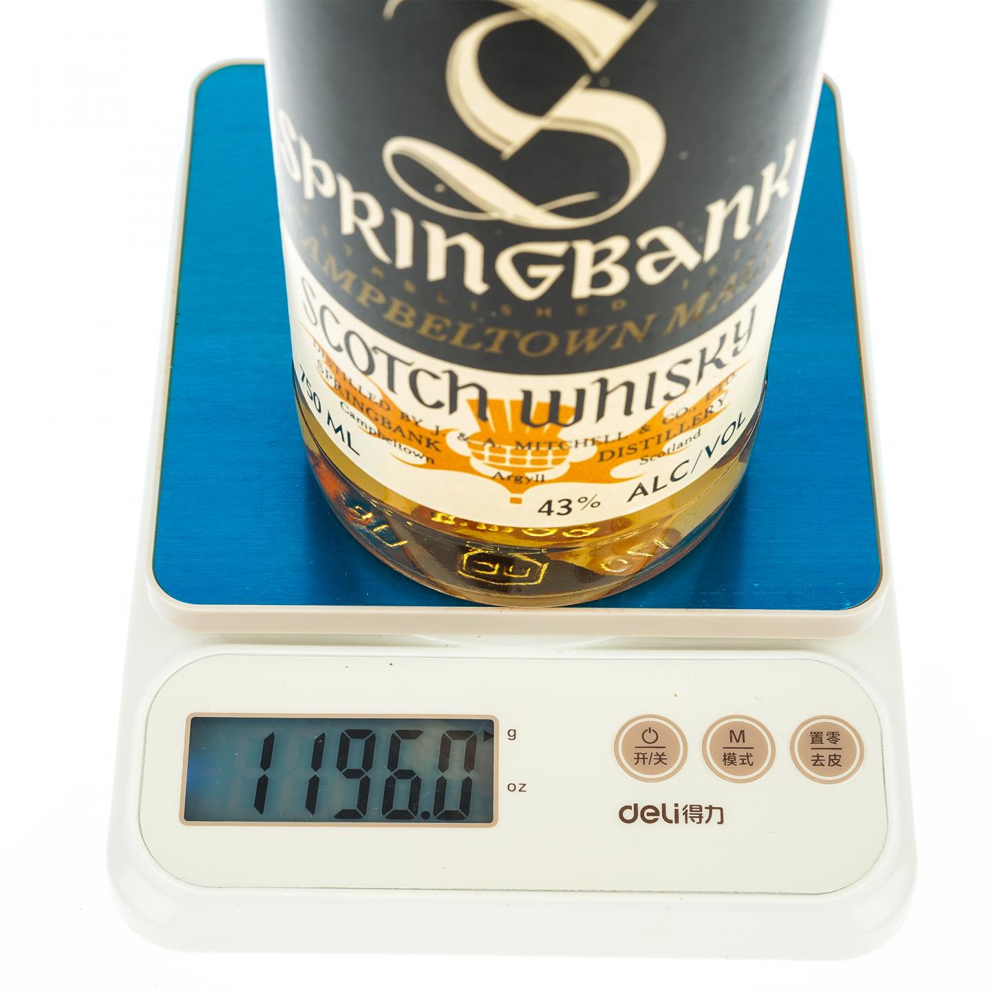 【威士忌】云顶 12年 黄蓟叶 大S黑标黑帽 750ml
