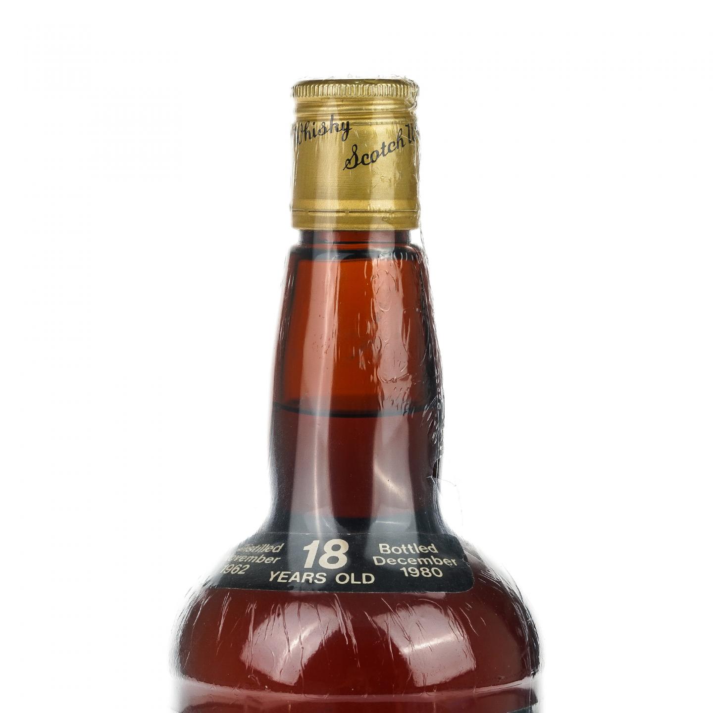 【威士忌】康法摩尔 18年 1962-1980 CA 棕色矮胖瓶 750ml
