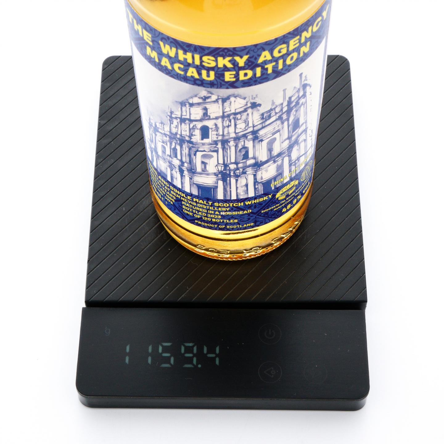本尼维斯 24年 1998-2023 单桶#1473 The Whisky Agency 澳门版