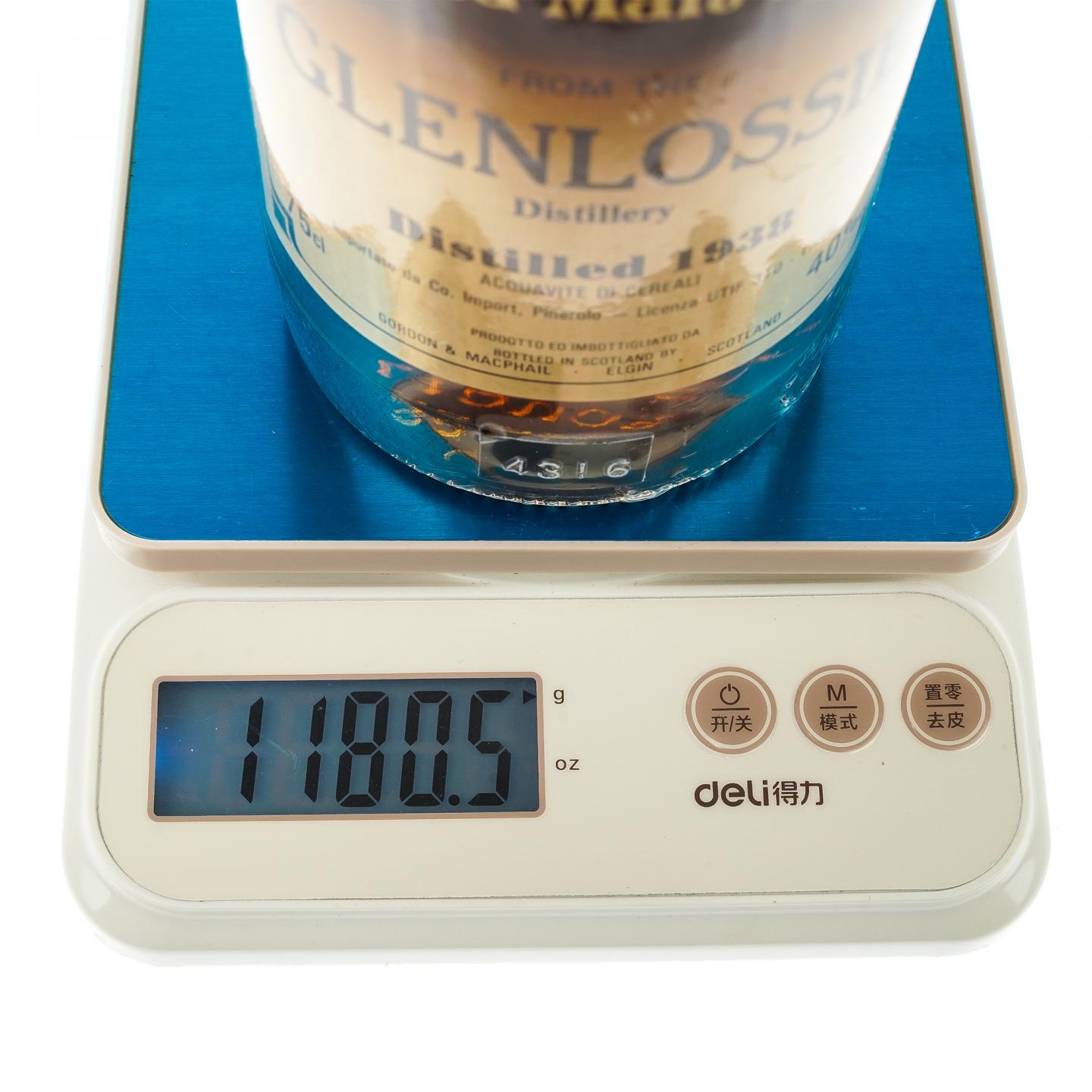 【威士忌】格兰洛西 43年 1938 GM 鉴赏家之选 750ml