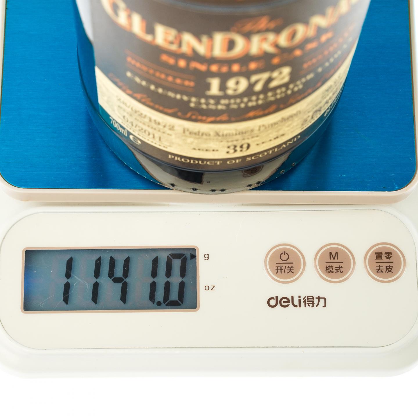 【威士忌】格兰多纳 39年 1972-2011 #2033 MMA金牌 700ml