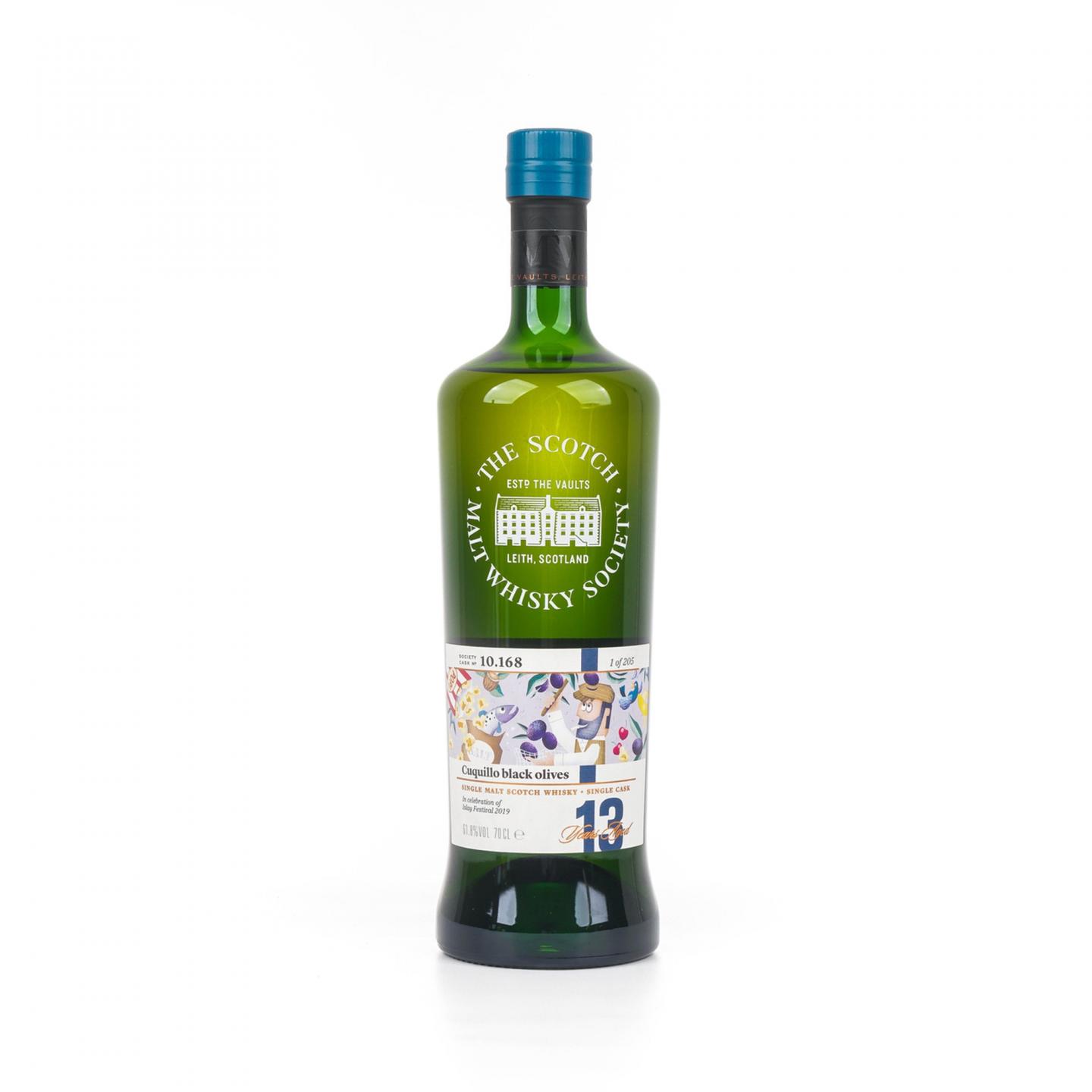 SMWS 10.168 布纳哈本 13年
