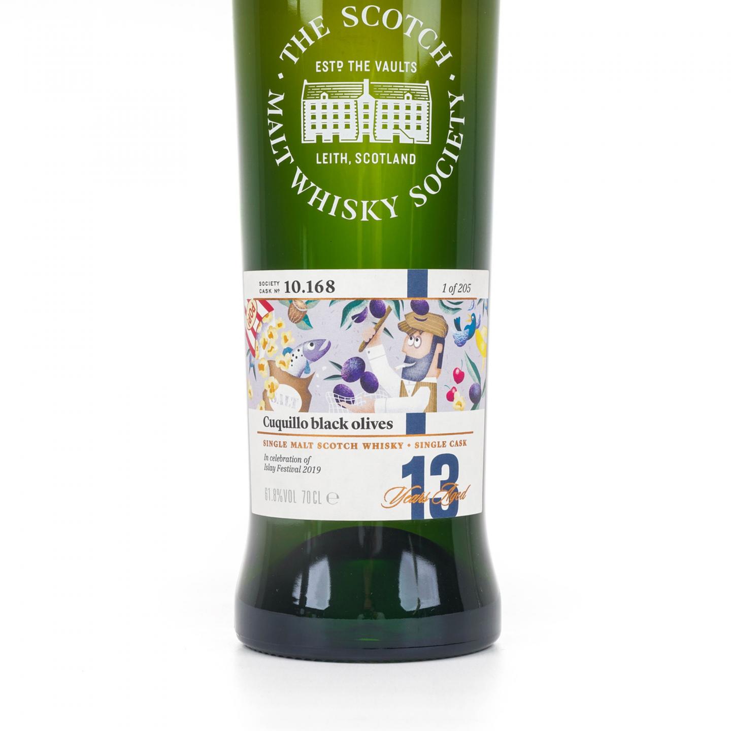 SMWS 10.168 布纳哈本 13年
