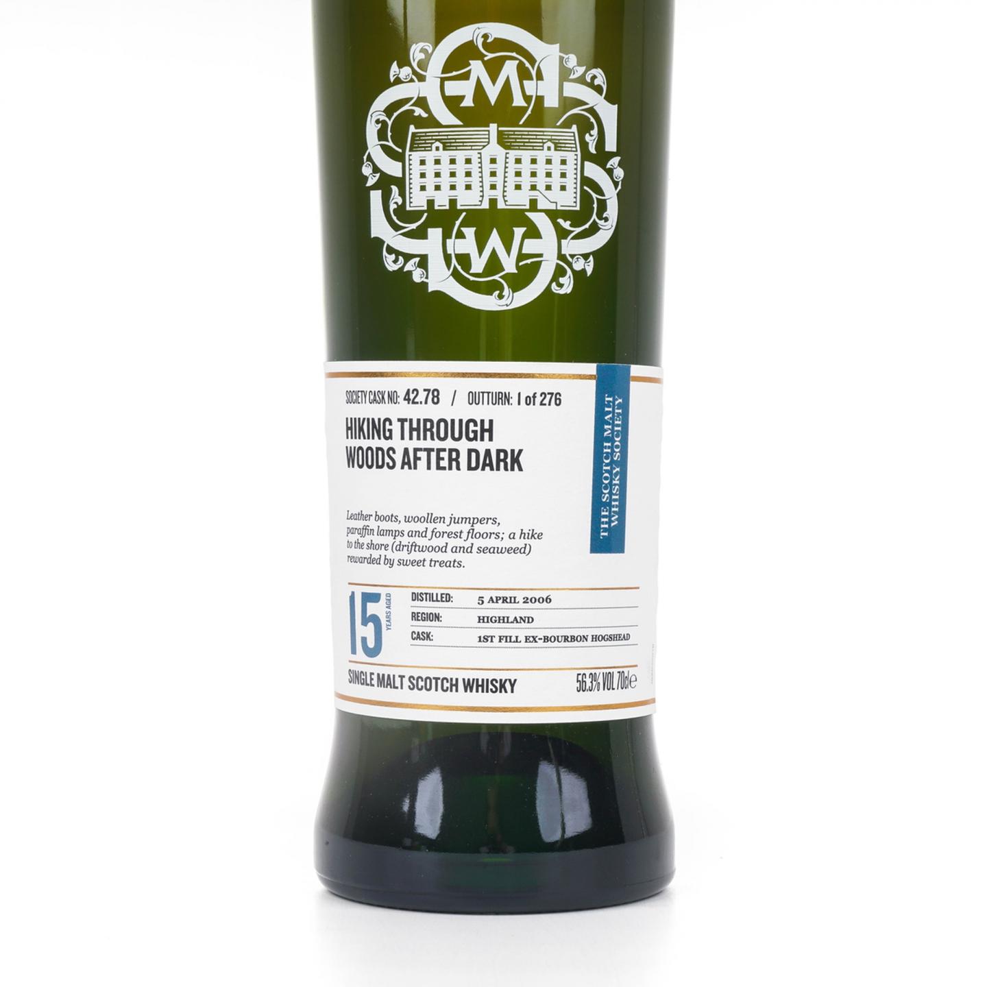 SMWS 42.78 托伯莫里 15年 2006 森林夜行 行货