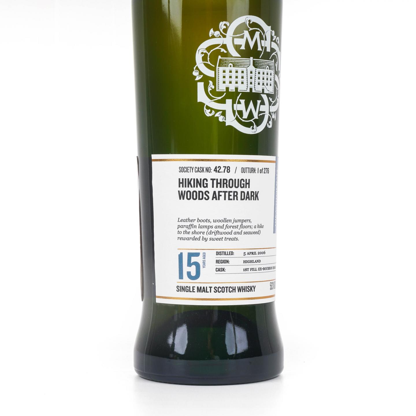 SMWS 42.78 托伯莫里 15年 2006 森林夜行 行货