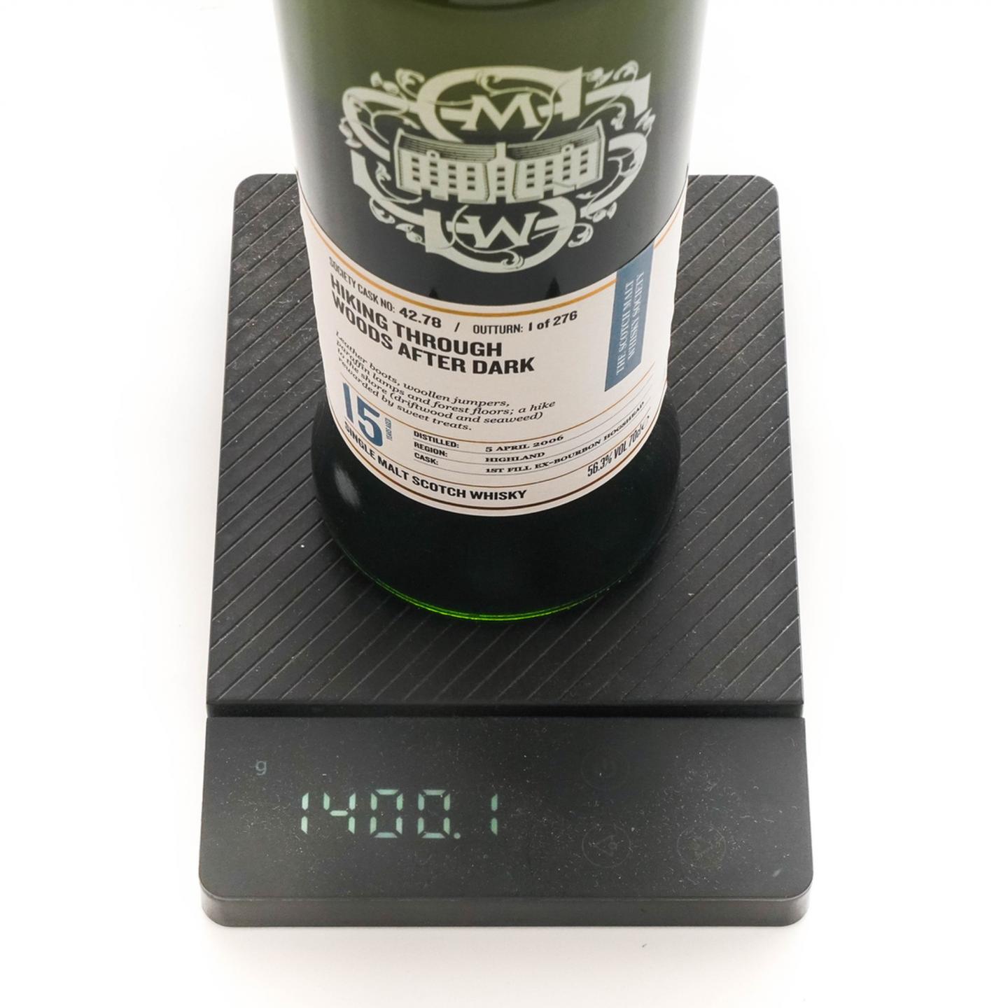 SMWS 42.78 托伯莫里 15年 2006 森林夜行 行货
