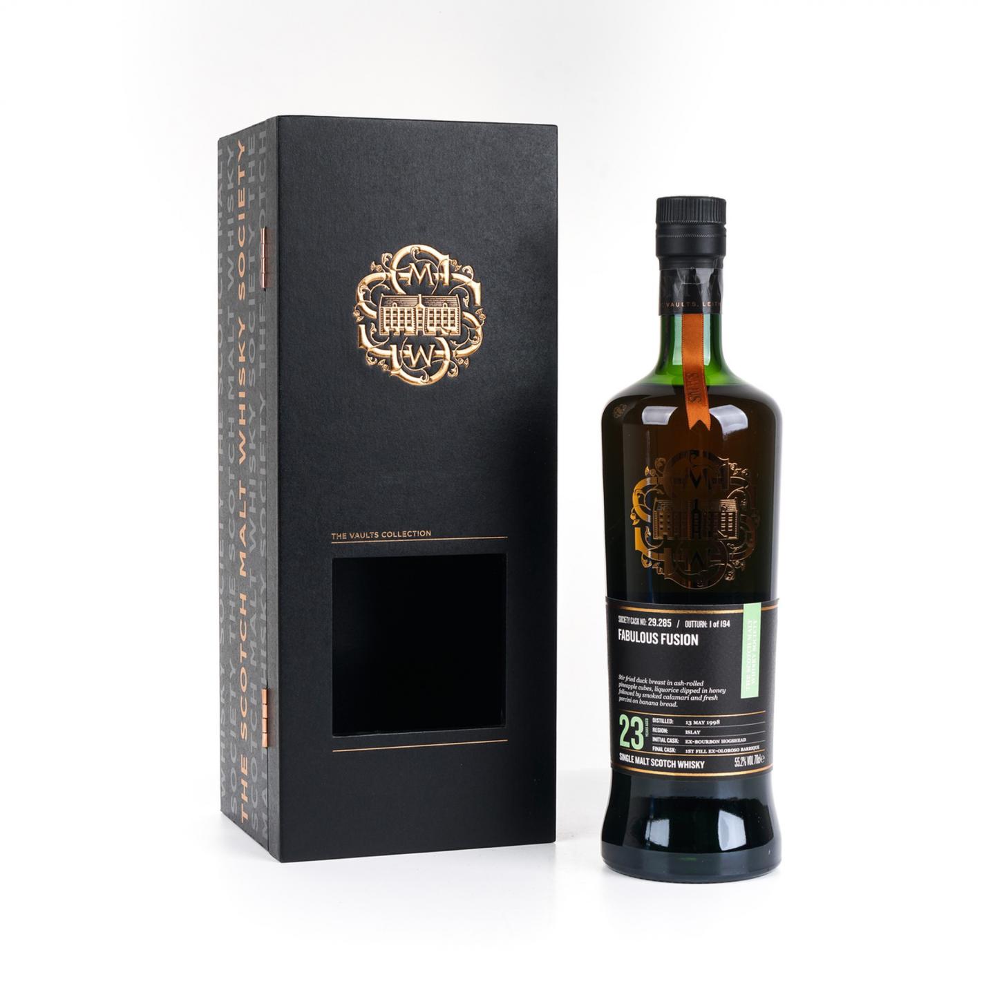 SMWS 29.285 拉弗格 23年 1998-2021 雪莉桶后熟