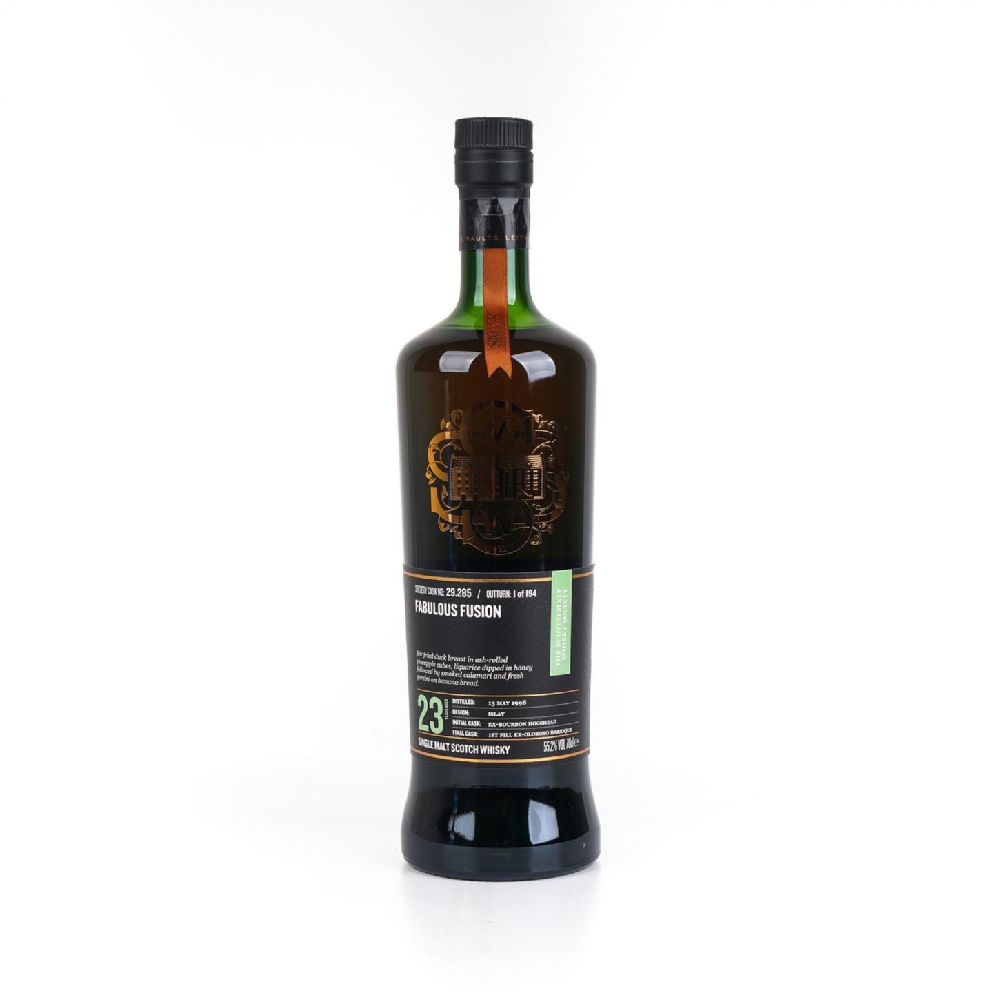 SMWS 29.285 拉弗格 23年 1998-2021 雪莉桶后熟