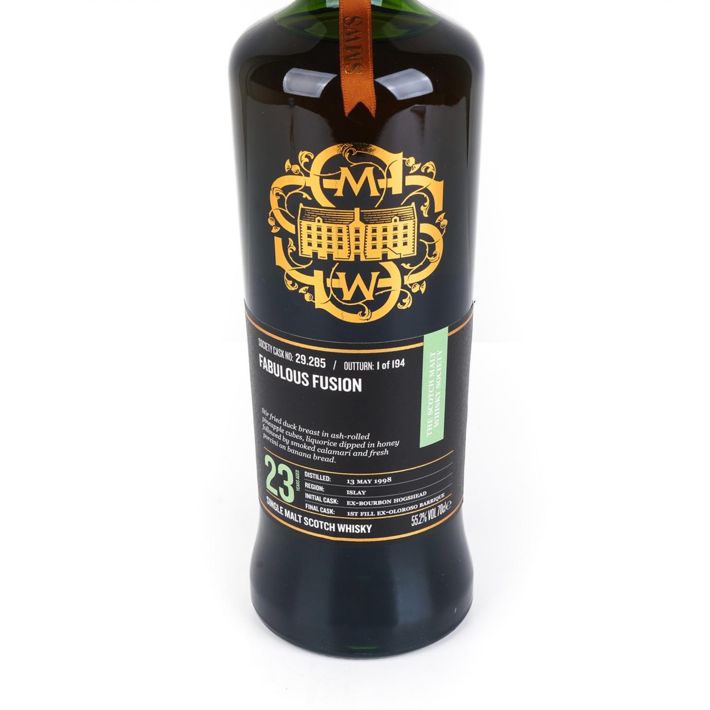 SMWS 29.285 拉弗格 23年 1998-2021 雪莉桶后熟