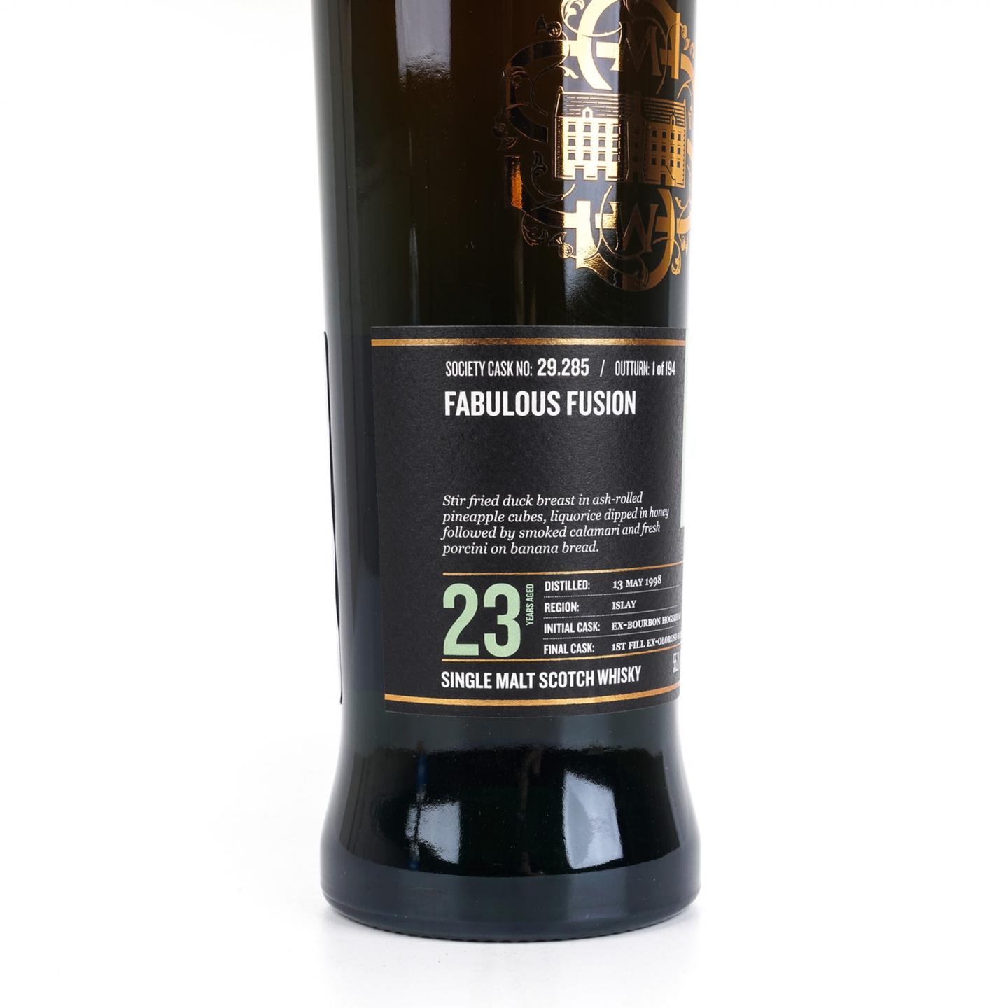 SMWS 29.285 拉弗格 23年 1998-2021 雪莉桶后熟