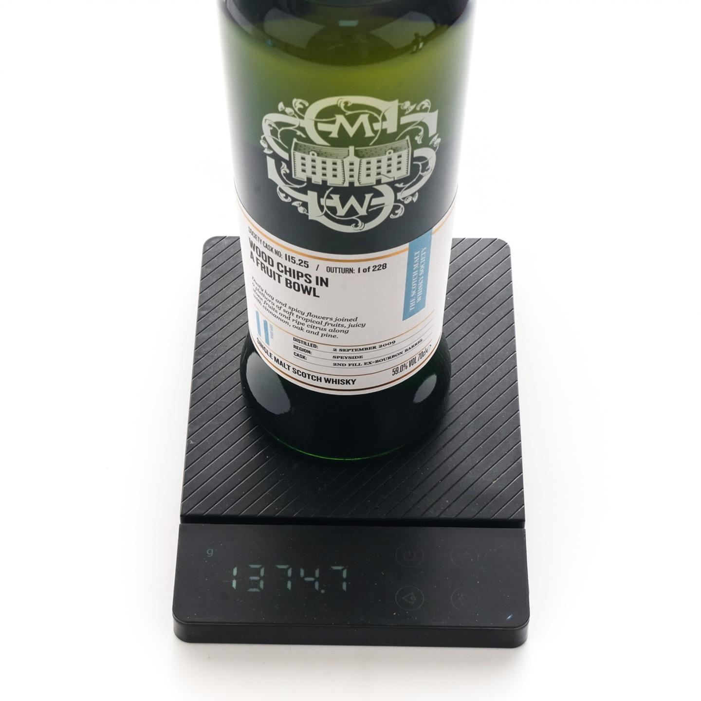 SMWS 115.25 安努克 11年 2009