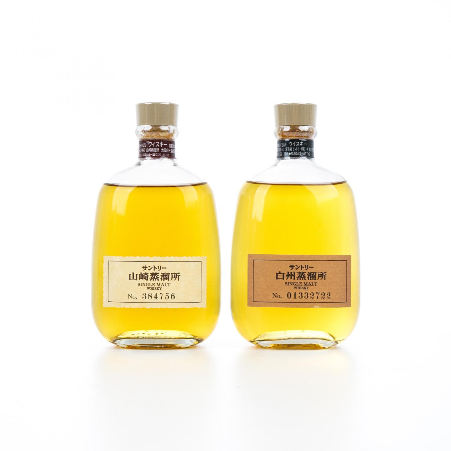 余市/山崎蒸馏所/白州蒸馏所 3瓶组 170ml+300ml*2