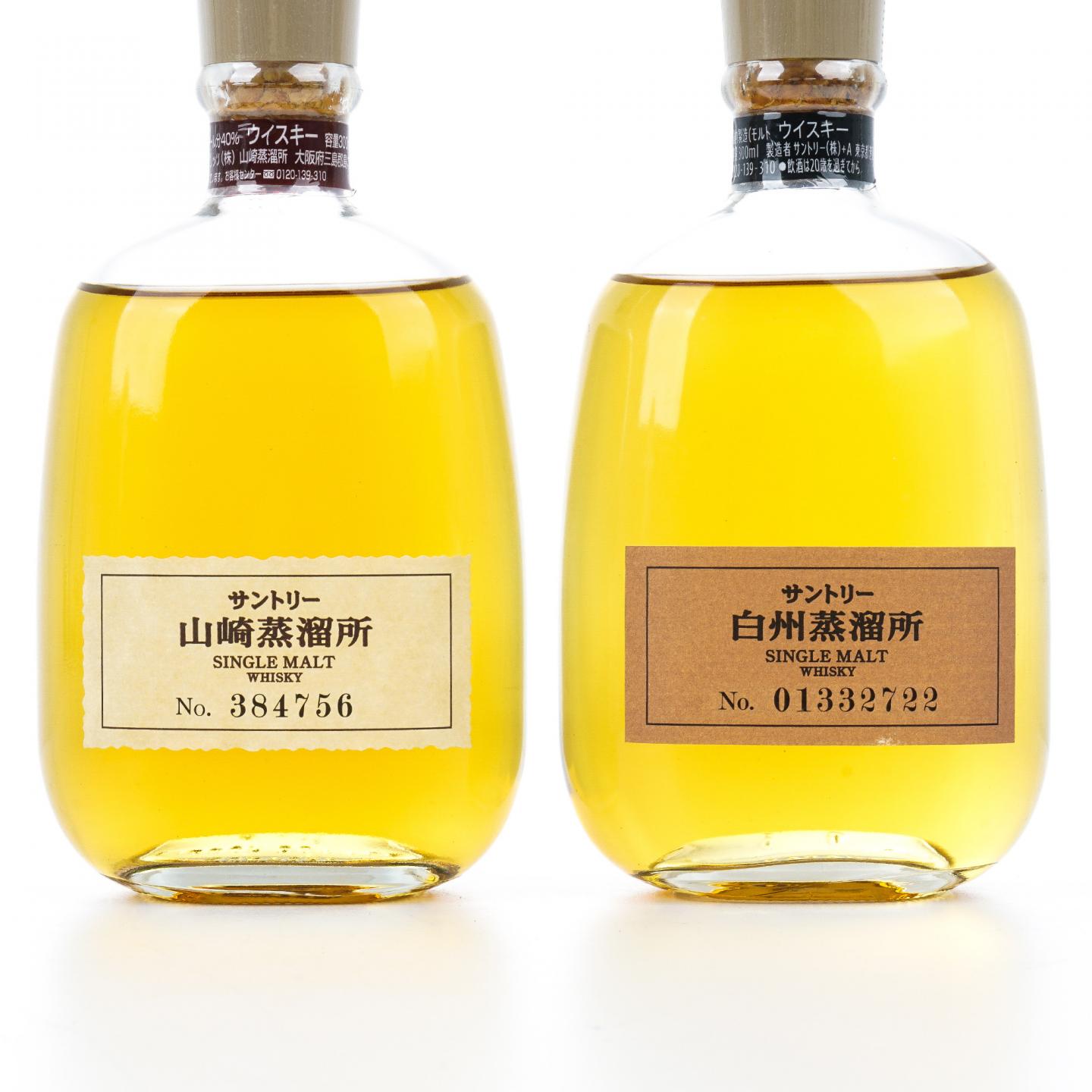 余市/山崎蒸馏所/白州蒸馏所 3瓶组 170ml+300ml*2