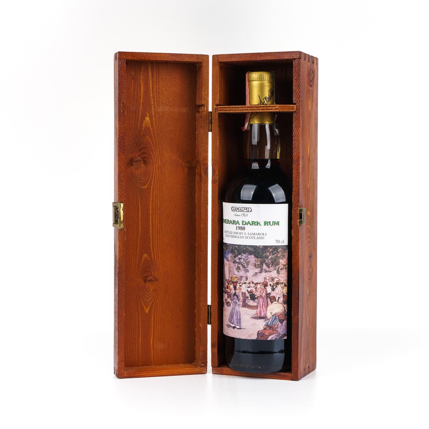 Demerara Dark Rum 1980 圭亚那朗姆酒 Samaroli