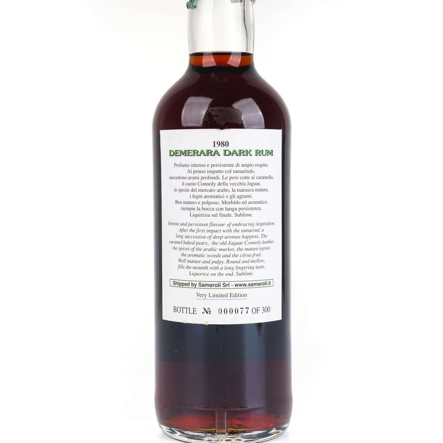 Demerara Dark Rum 1980 圭亚那朗姆酒 Samaroli