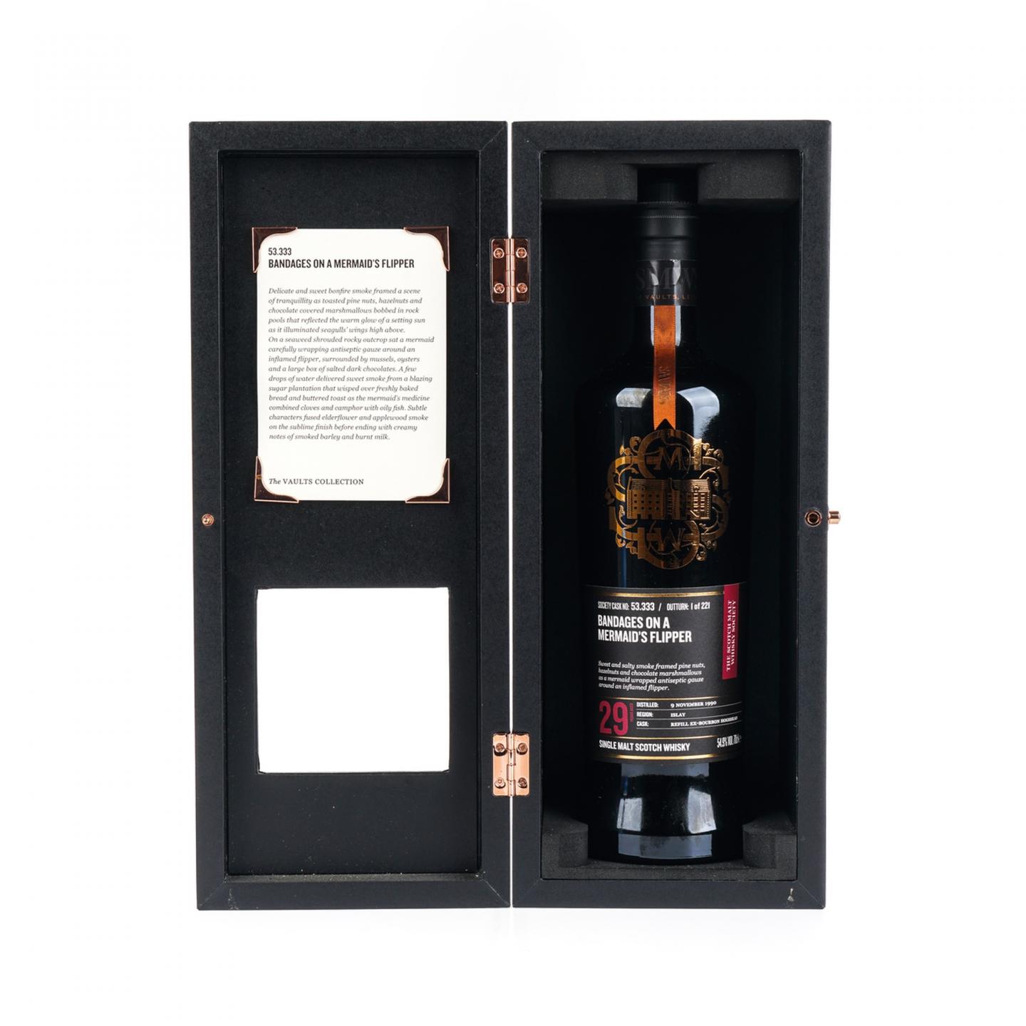 SMWS 53.333 卡尔里拉 29年 1990 典藏黑标 窖藏系列