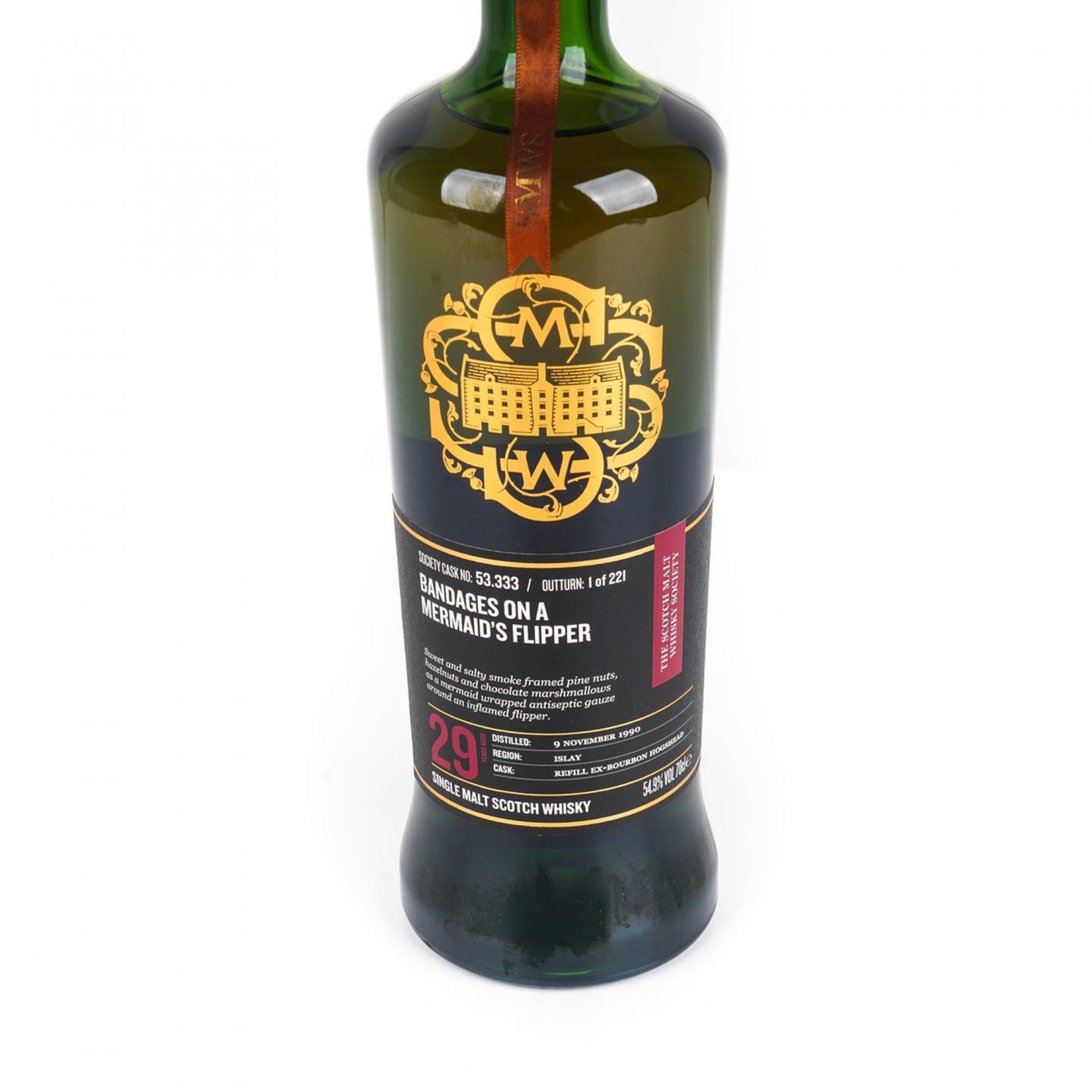 SMWS 53.333 卡尔里拉 29年 1990 典藏黑标 窖藏系列