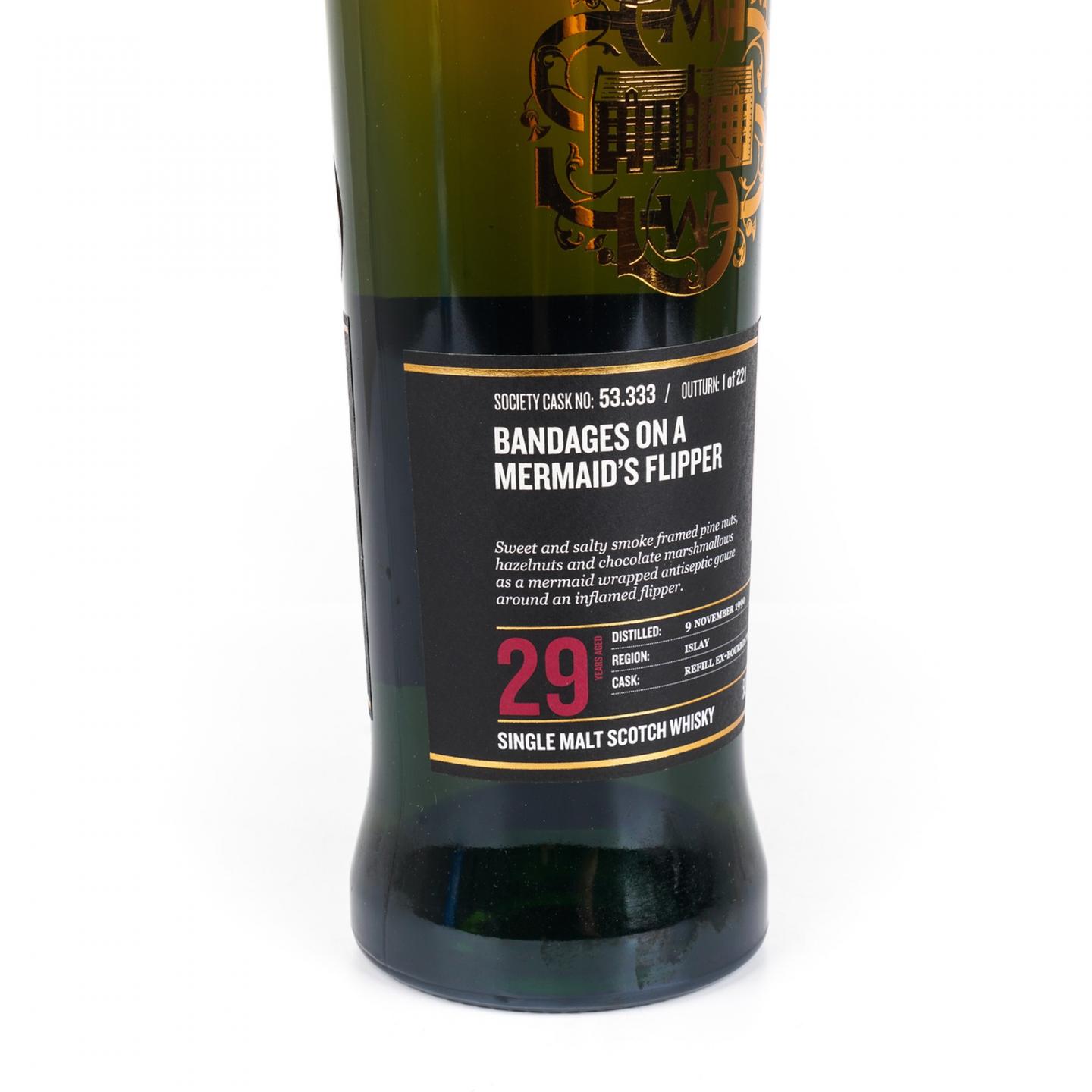 SMWS 53.333 卡尔里拉 29年 1990 典藏黑标 窖藏系列