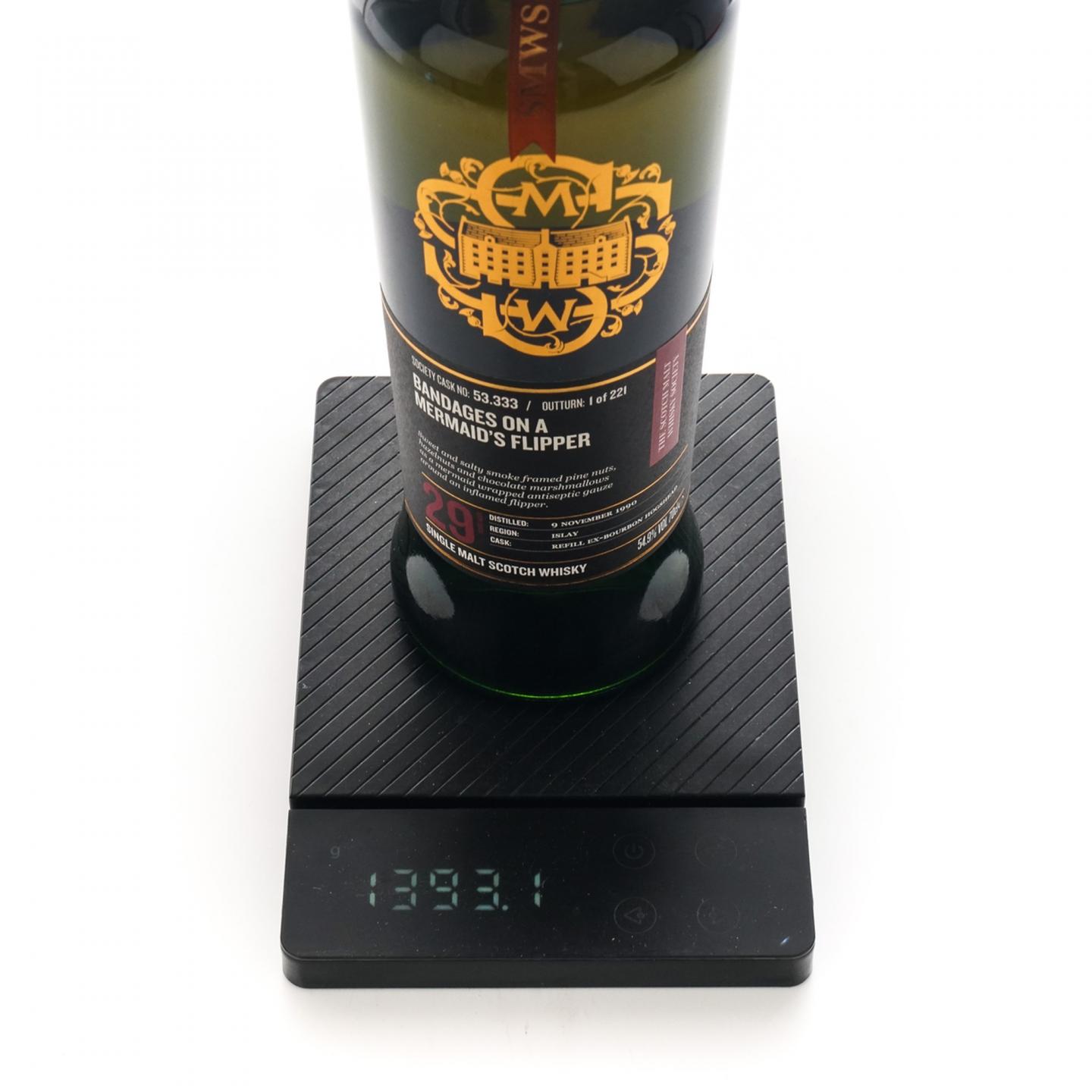 SMWS 53.333 卡尔里拉 29年 1990 典藏黑标 窖藏系列