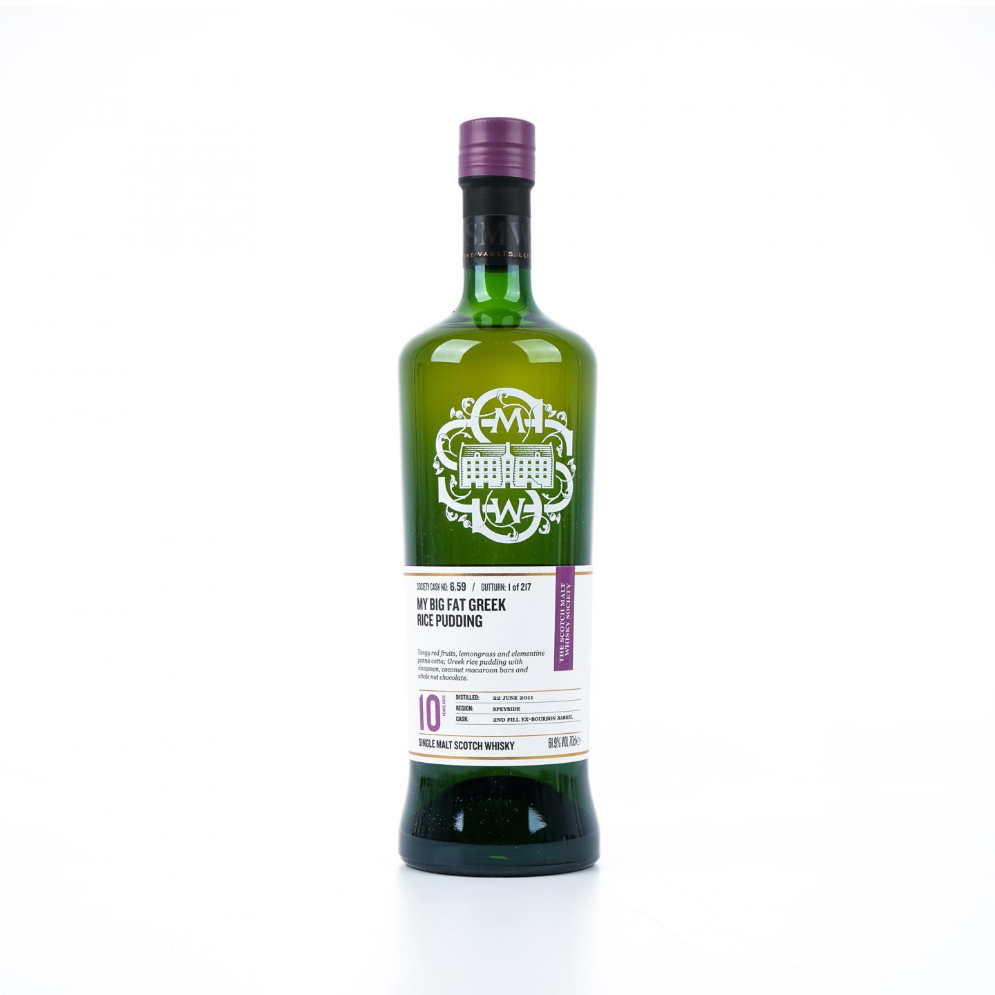 SMWS 6.59 麦克杜夫 10年 2011