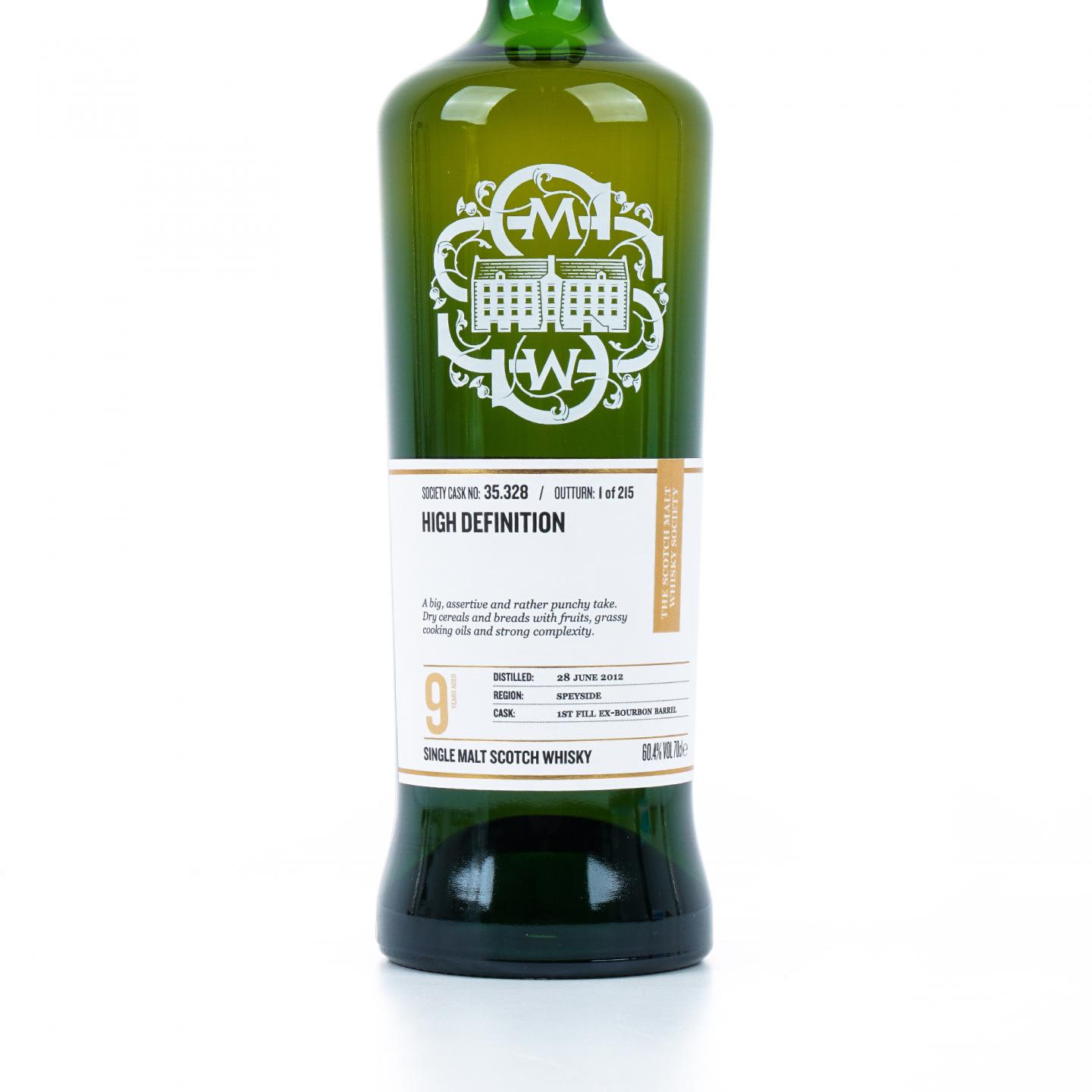 SMWS 35.328 格兰莫雷 9年 2012 波本桶