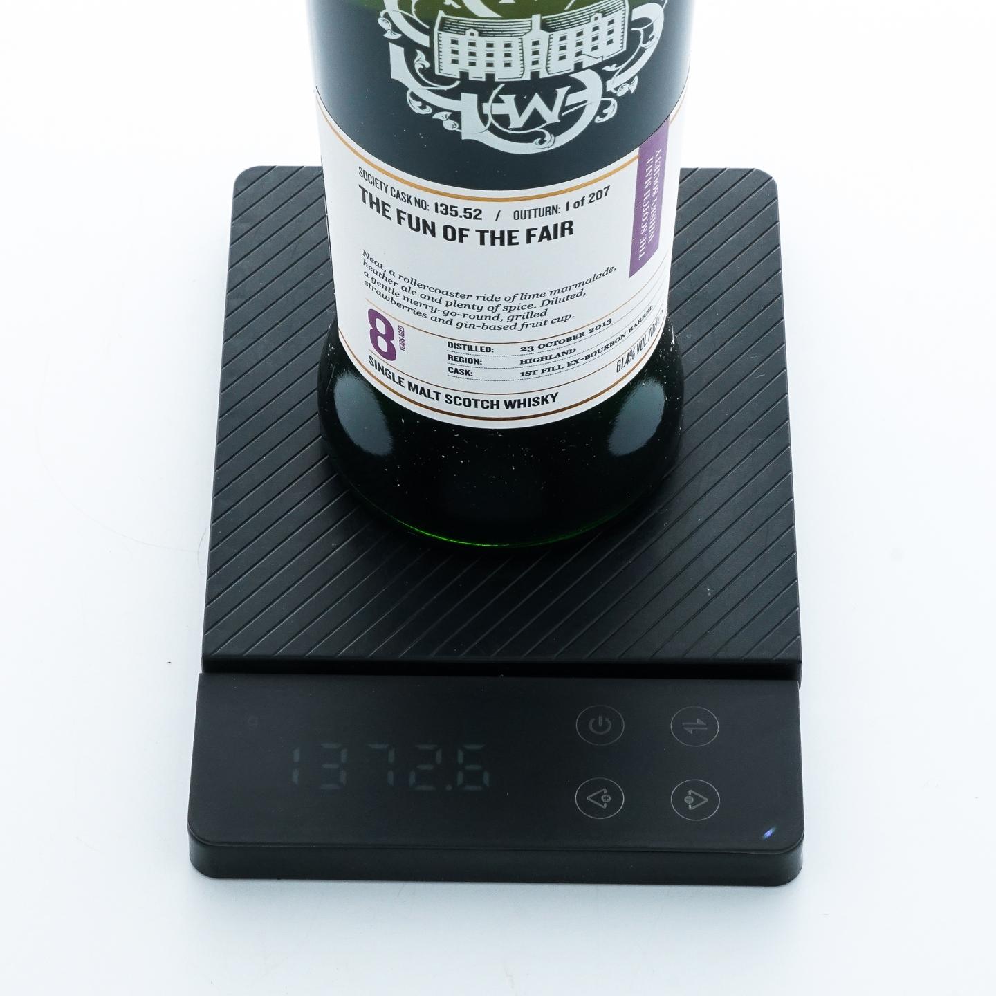 SMWS 135.52 罗曼湖 8年 2013 波本桶
