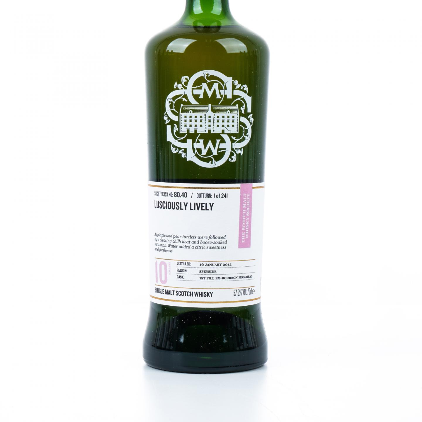 SMWS 80.40 格兰斯贝 10年 2012 单桶